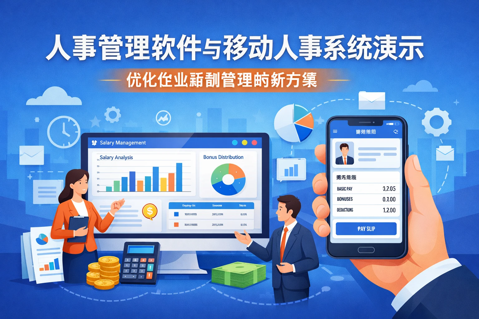 人事管理软件与移动人事系统演示：优化企业薪酬管理的新方案