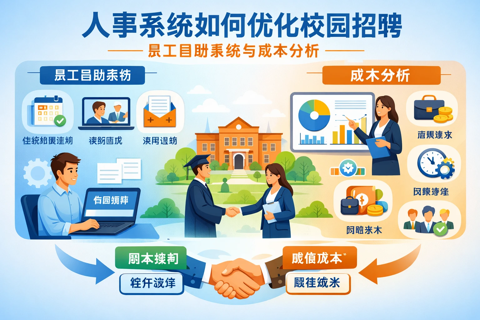 人事系统如何优化校园招聘：员工自助系统与成本分析