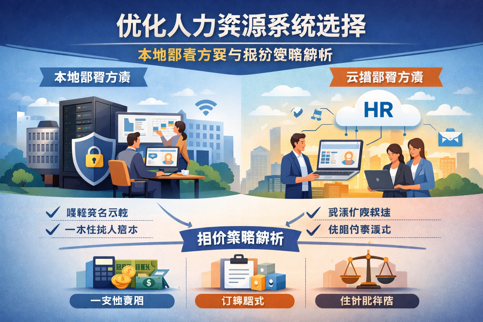 优化人力资源系统选择：本地部署方案与报价策略解析