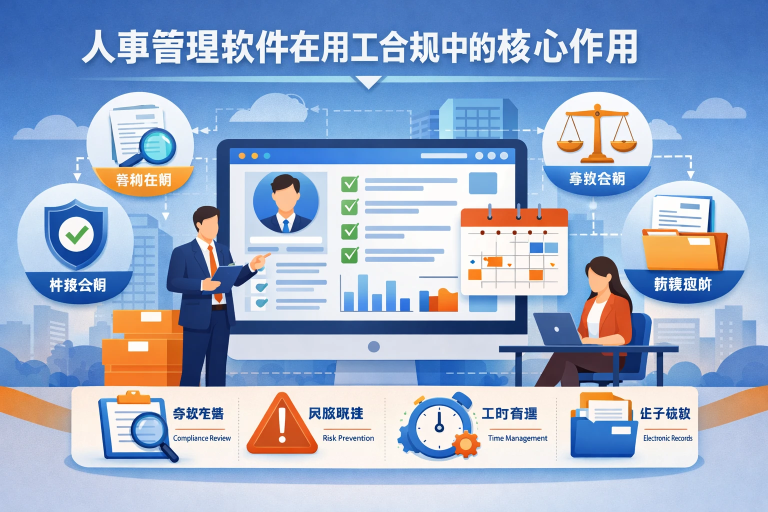 人事管理软件在用工合规中的核心作用