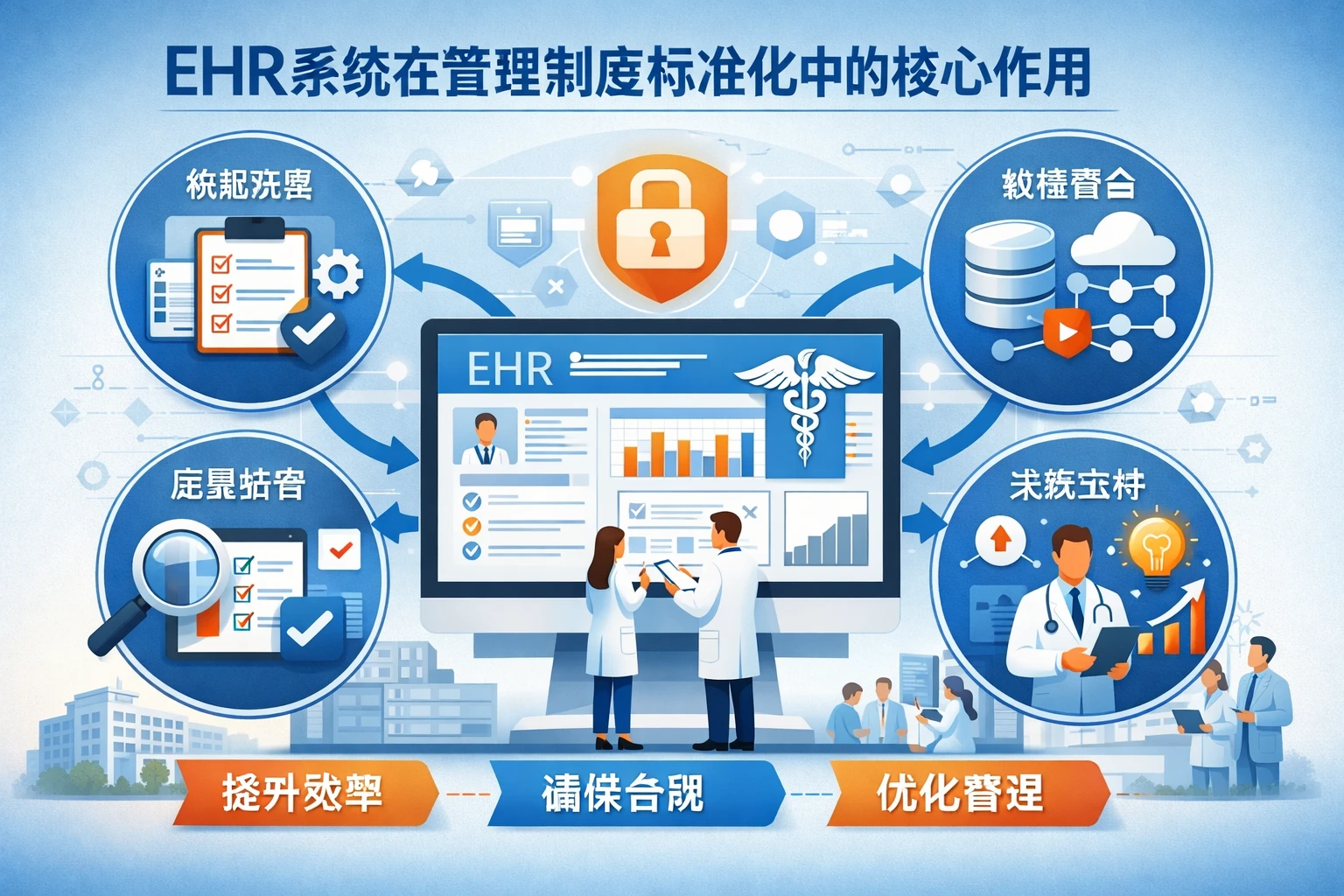 EHR系统在管理制度标准化中的核心作用