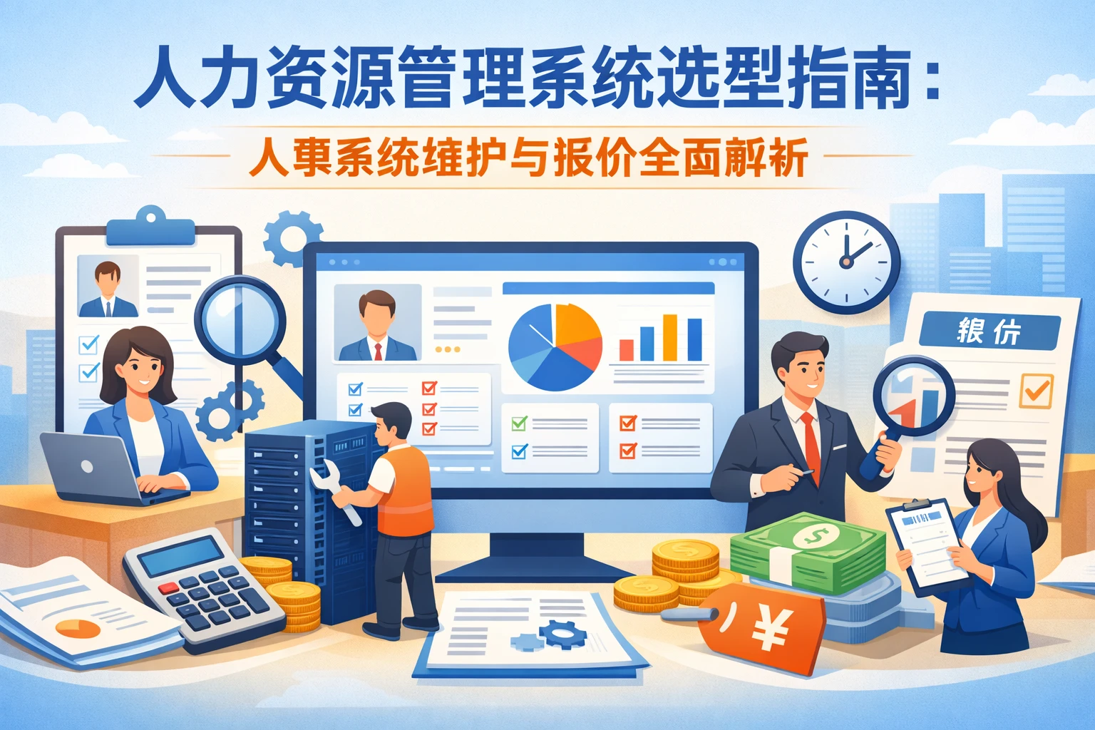 人力资源管理系统选型指南：人事系统维护与报价全面解析