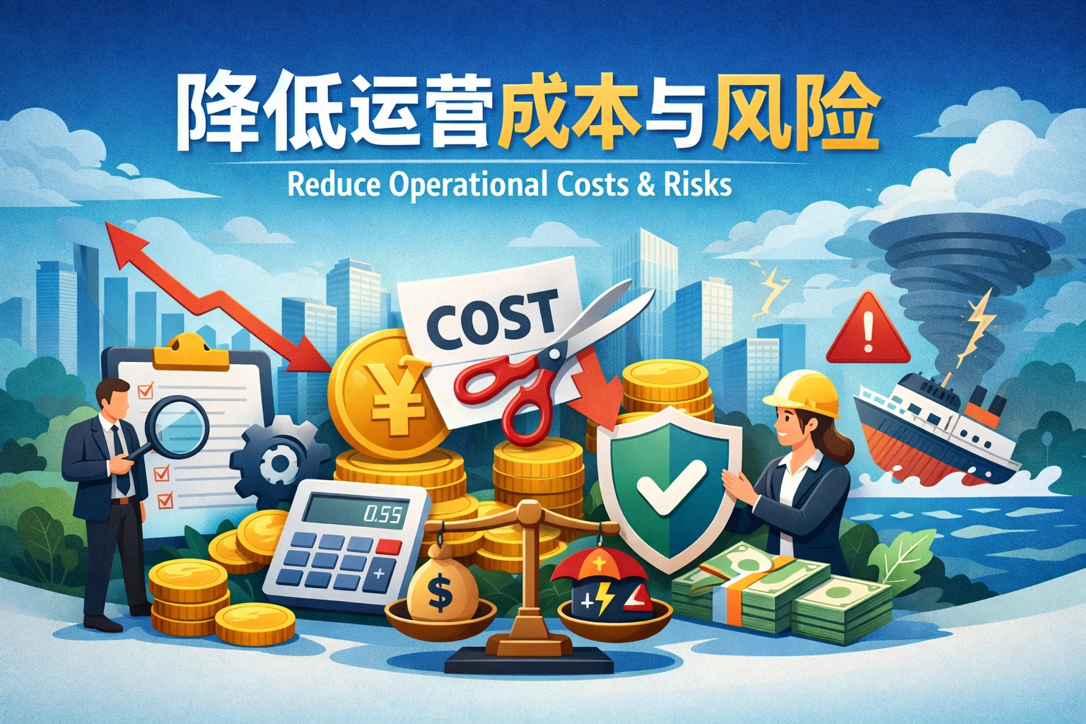 降低运营成本与风险