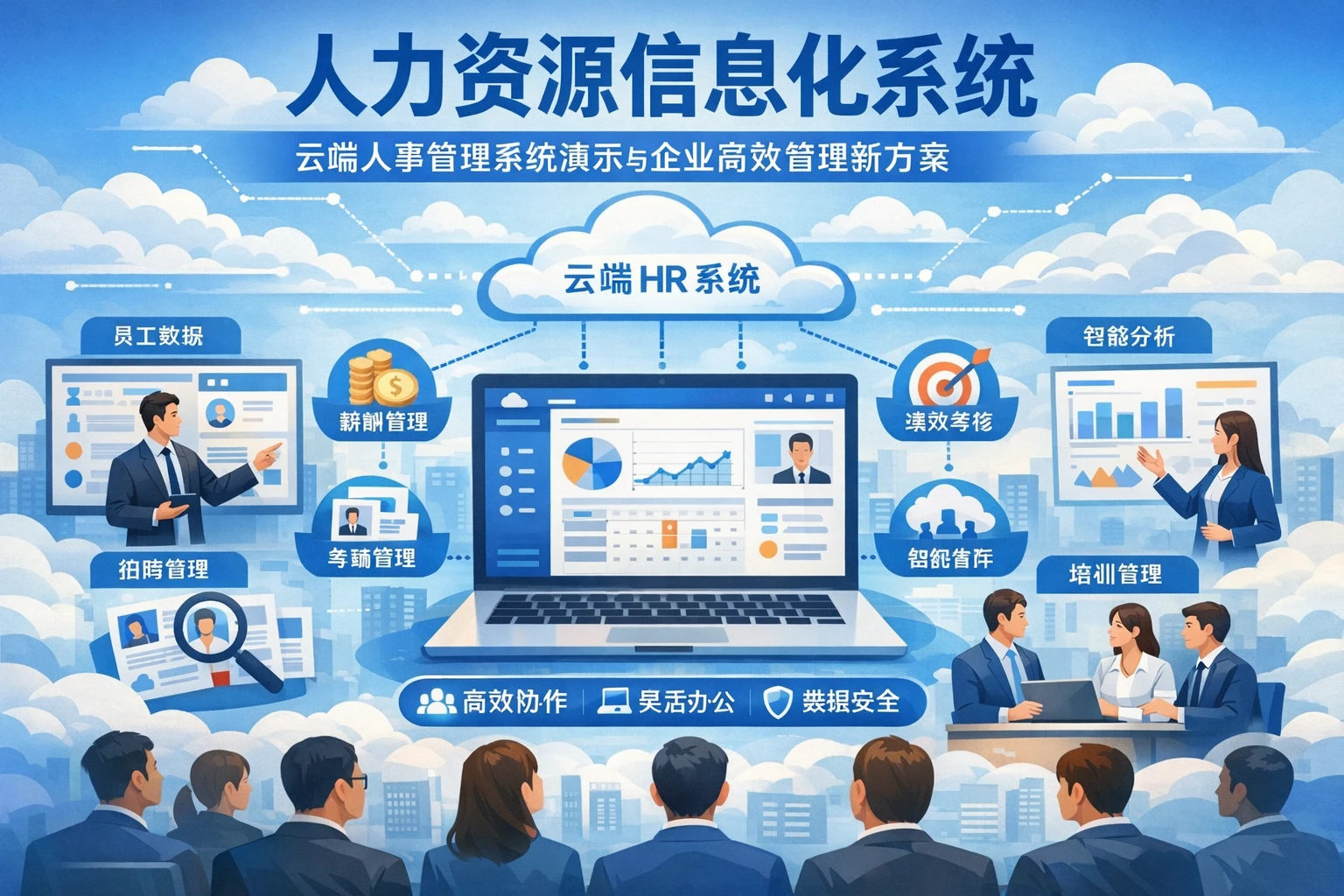 人力资源信息化系统：云端人事管理系统演示与企业高效管理新方案