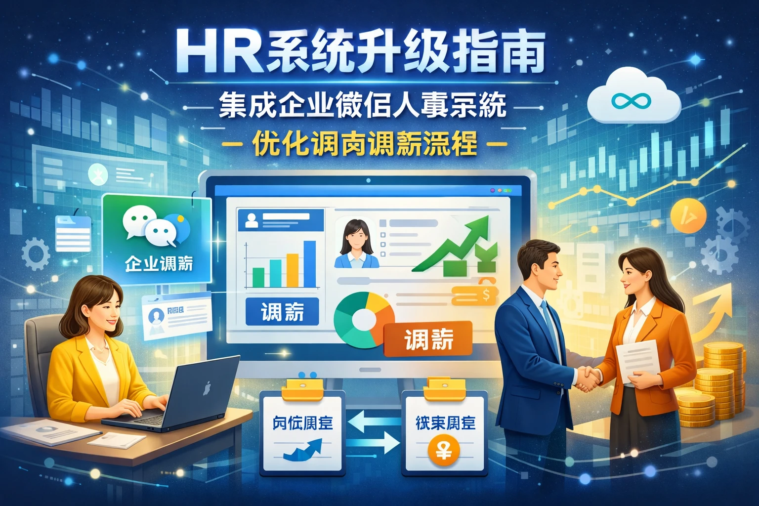 HR系统升级指南:集成企业微信人事系统优化调岗调薪流程