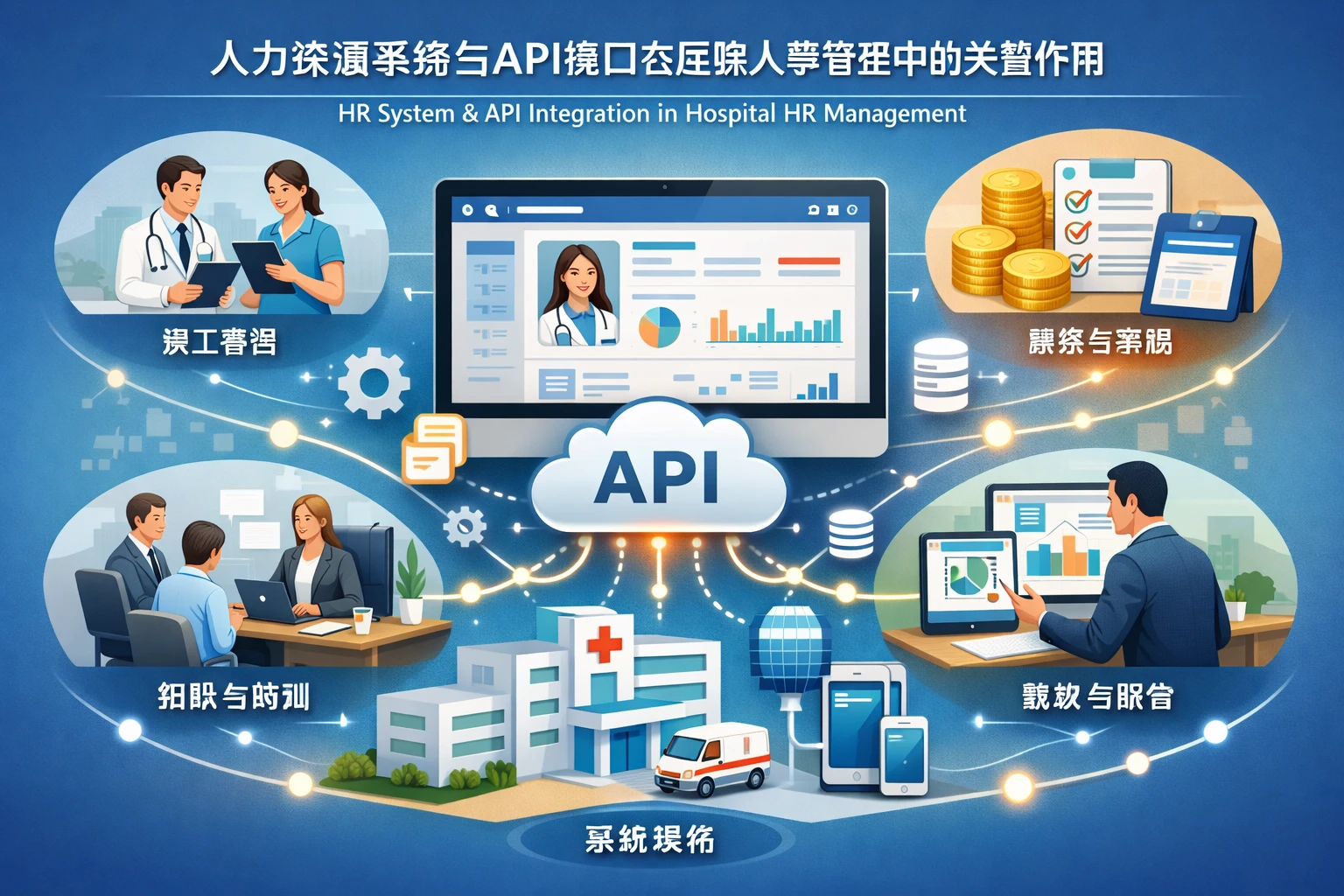 人力资源系统与API接口在医院人事管理中的关键作用