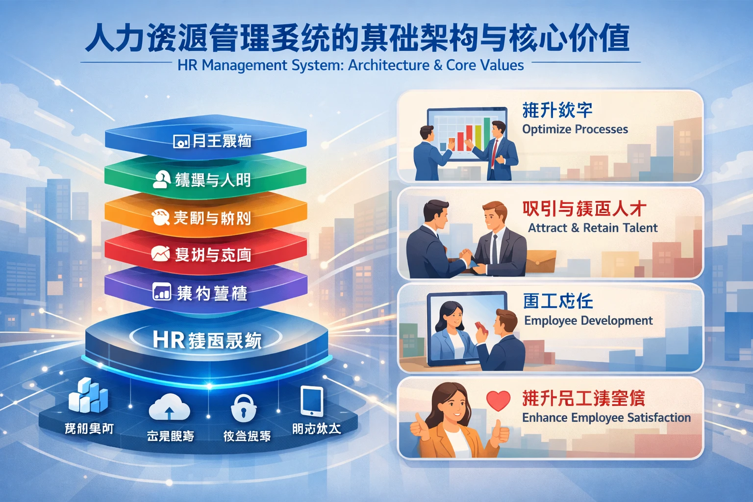 人力资源管理系统的基础架构与核心价值
