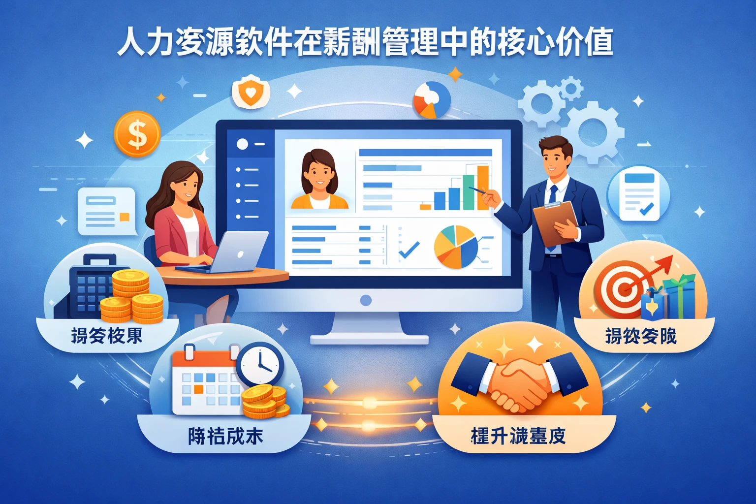 人力资源软件在薪酬管理中的核心价值