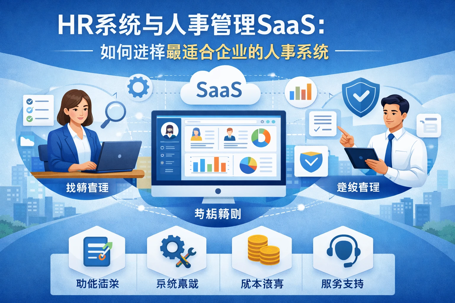 HR系统与人事管理SaaS：如何选择最适合企业的人事系统