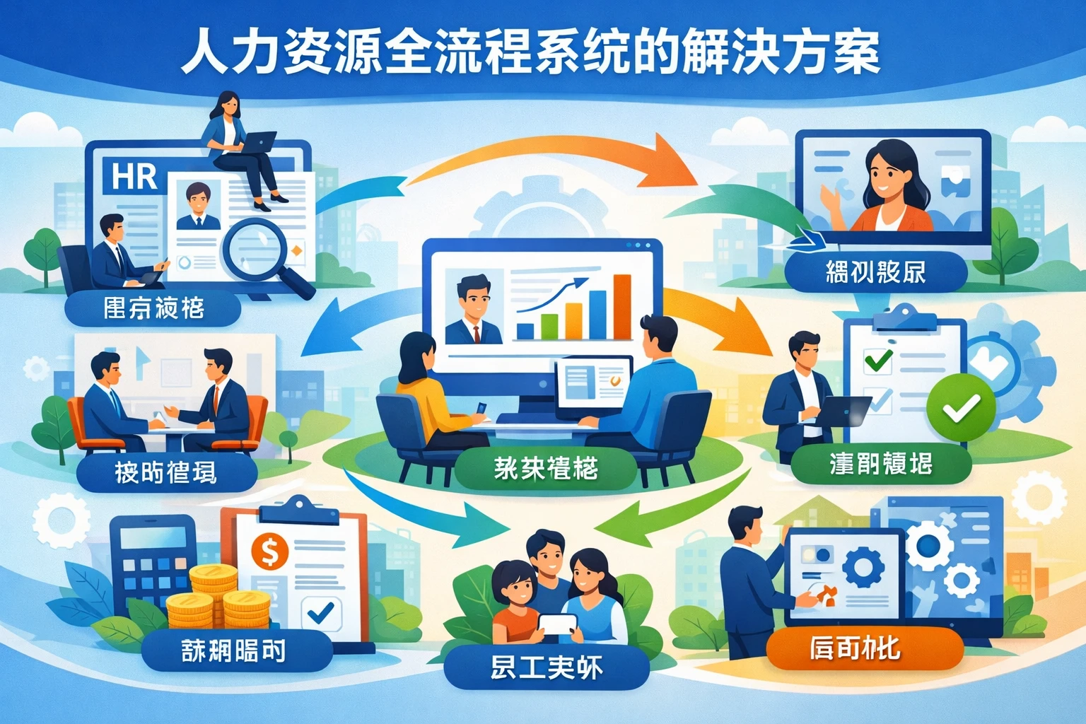 人力资源全流程系统的解决方案