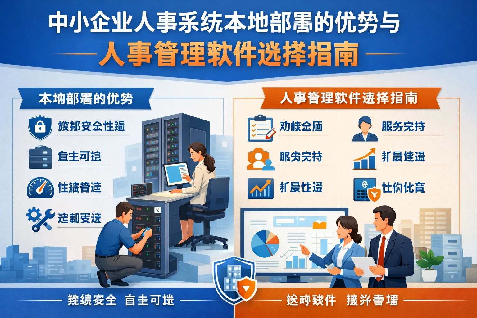 中小企业人事系统本地部署的优势与人事管理软件选择指南