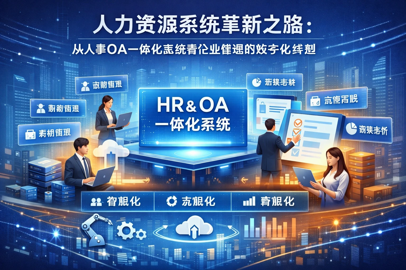 人力资源系统革新之路：从人事OA一体化系统看企业管理的数字化转型