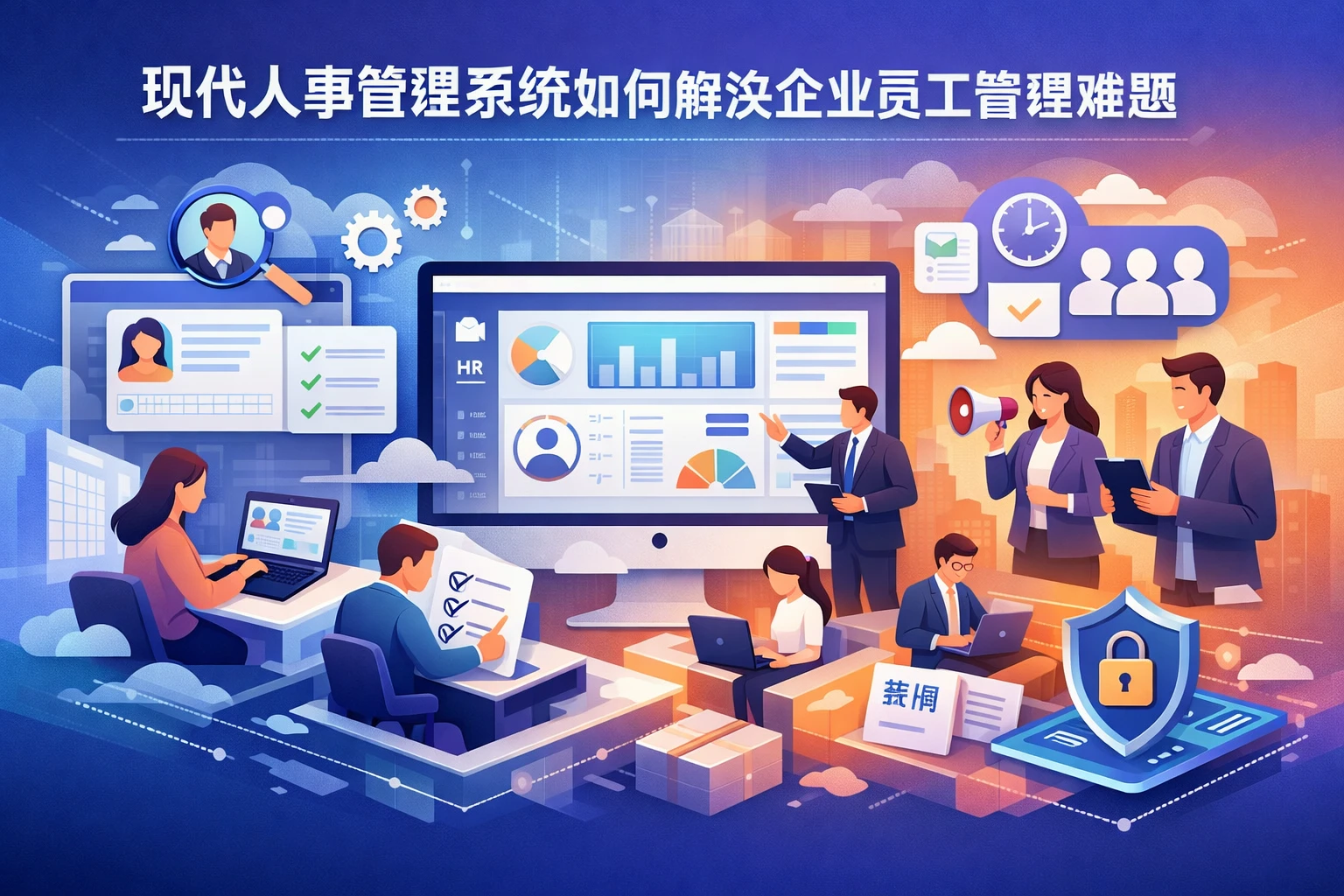 现代人事管理系统如何解决企业员工管理难题