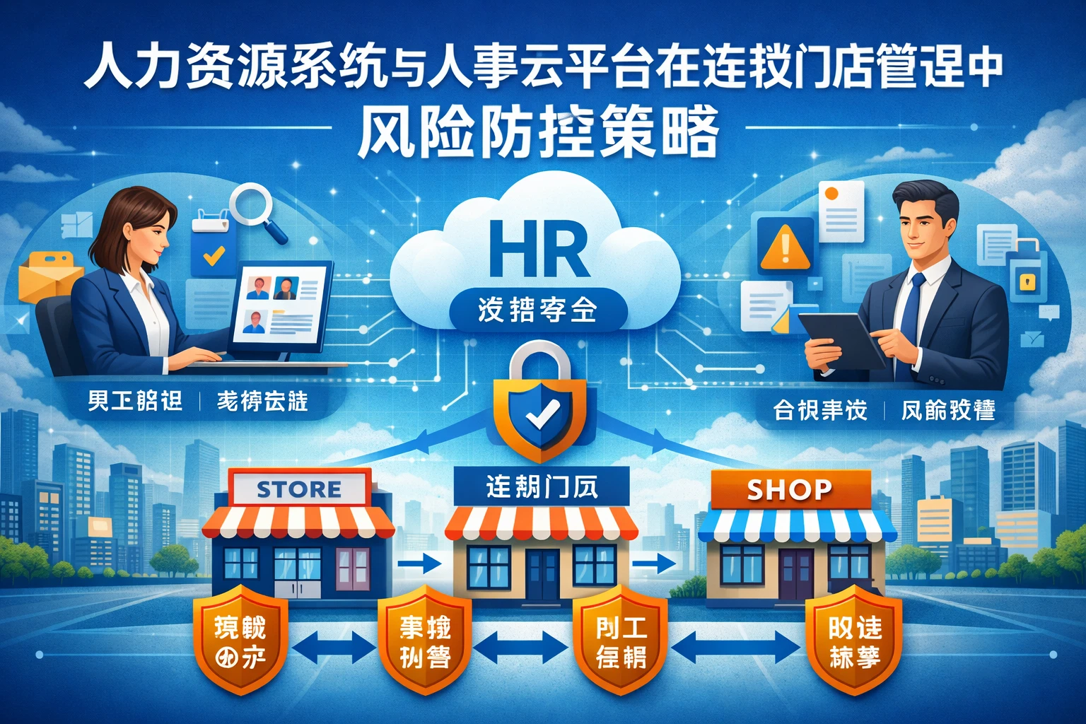 人力资源系统与人事云平台在连锁门店管理中的风险防控策略