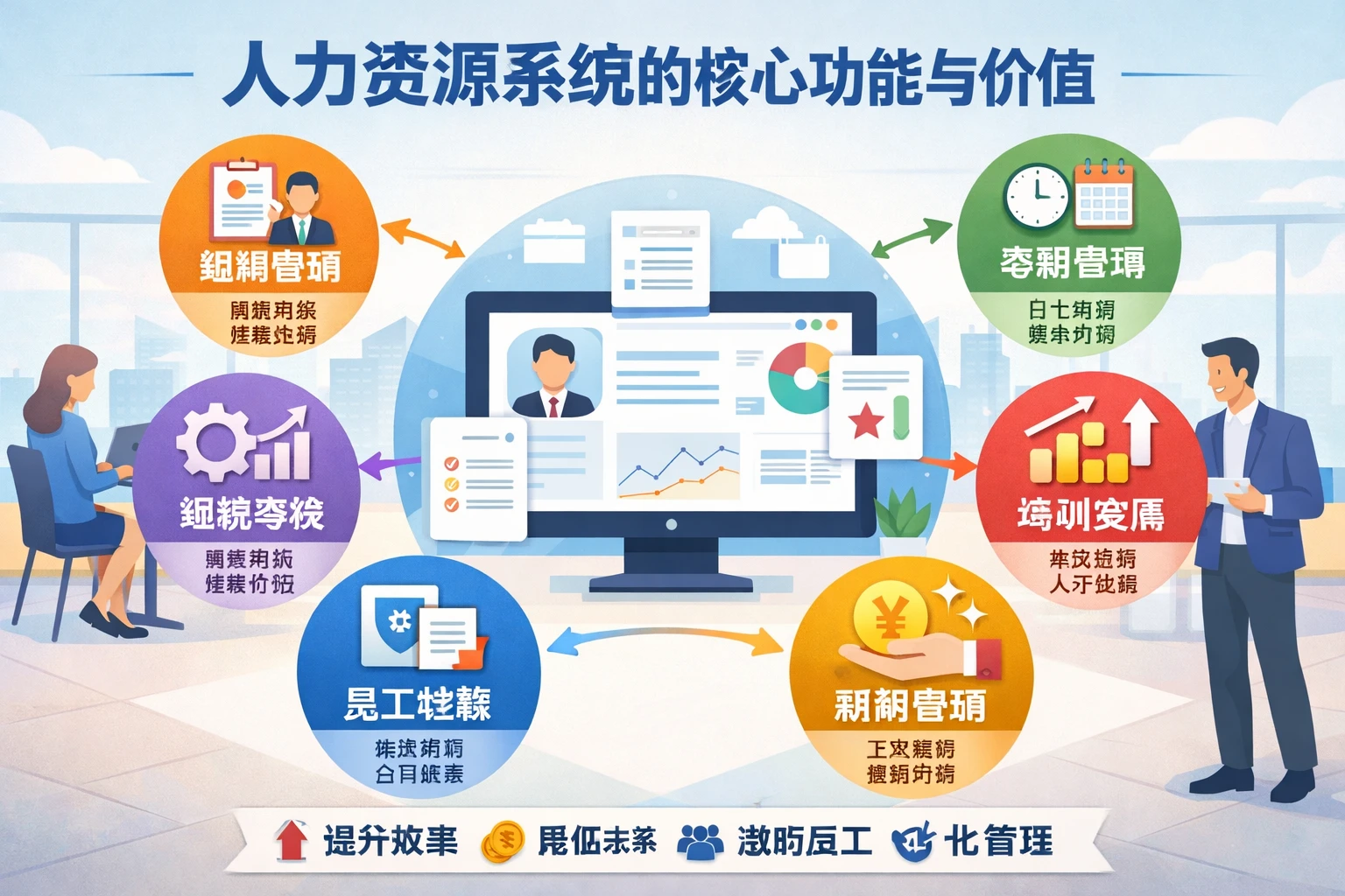 人力资源系统的核心功能与价值