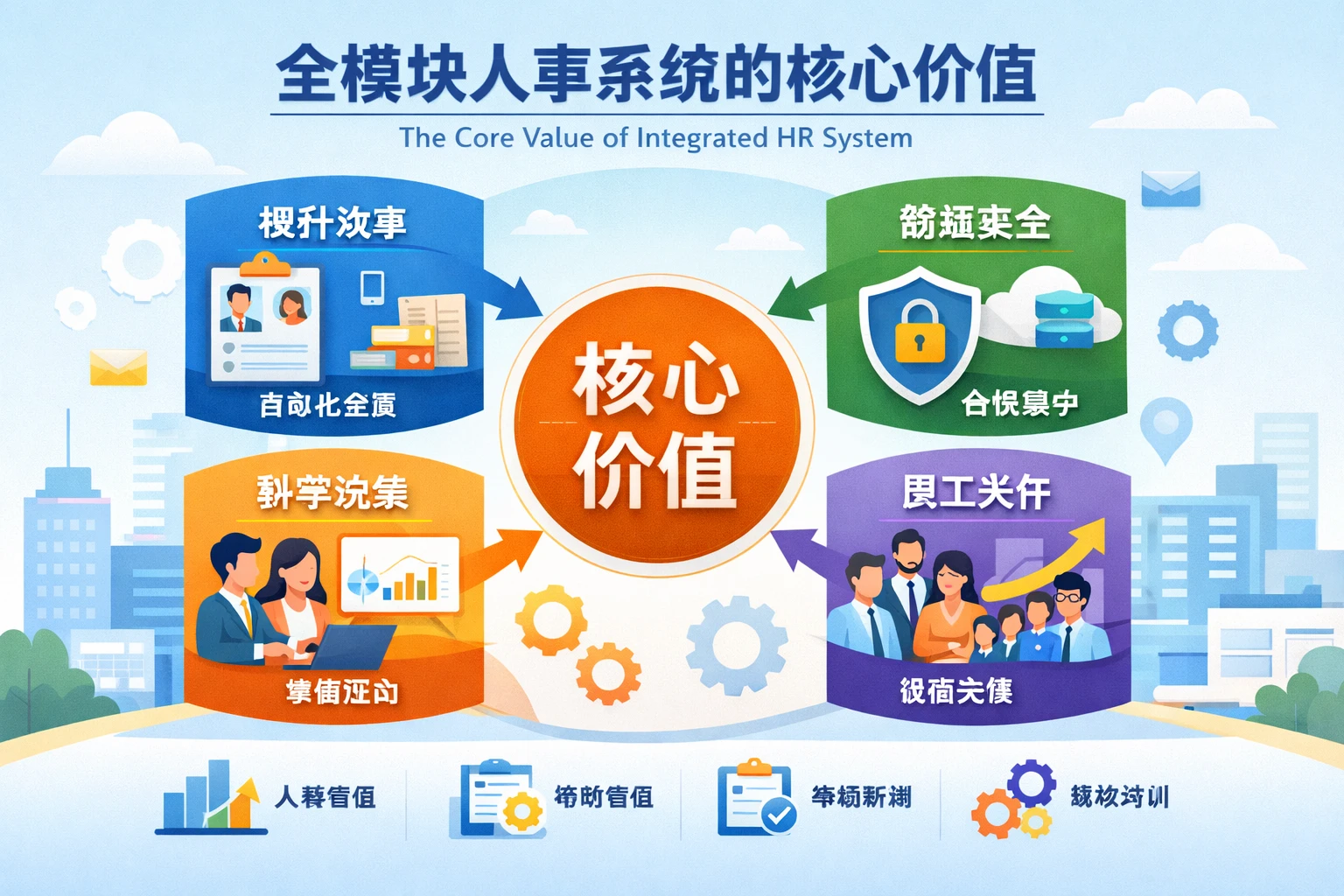 全模块人事系统的核心价值