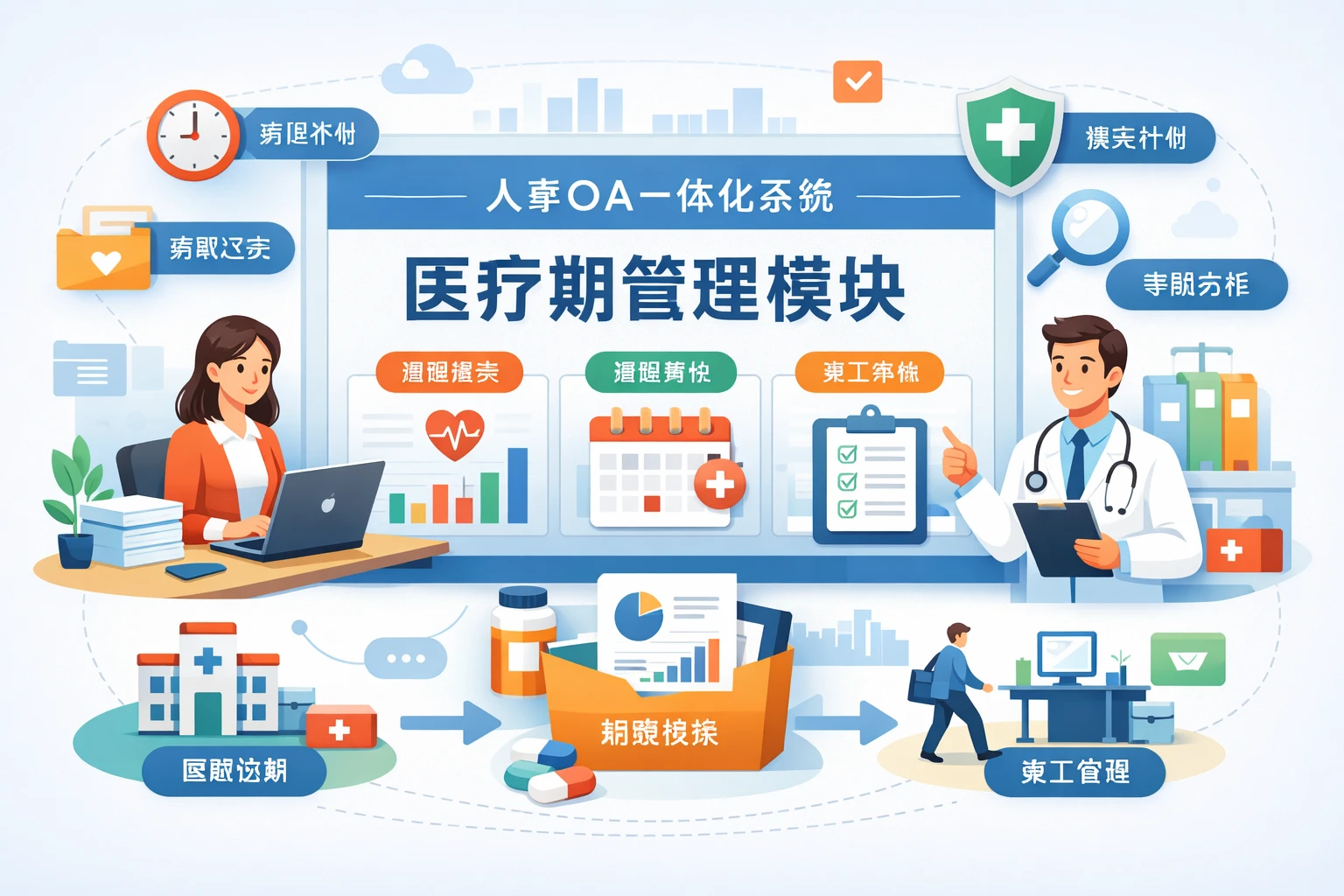 人事OA一体化系统的医疗期管理模块