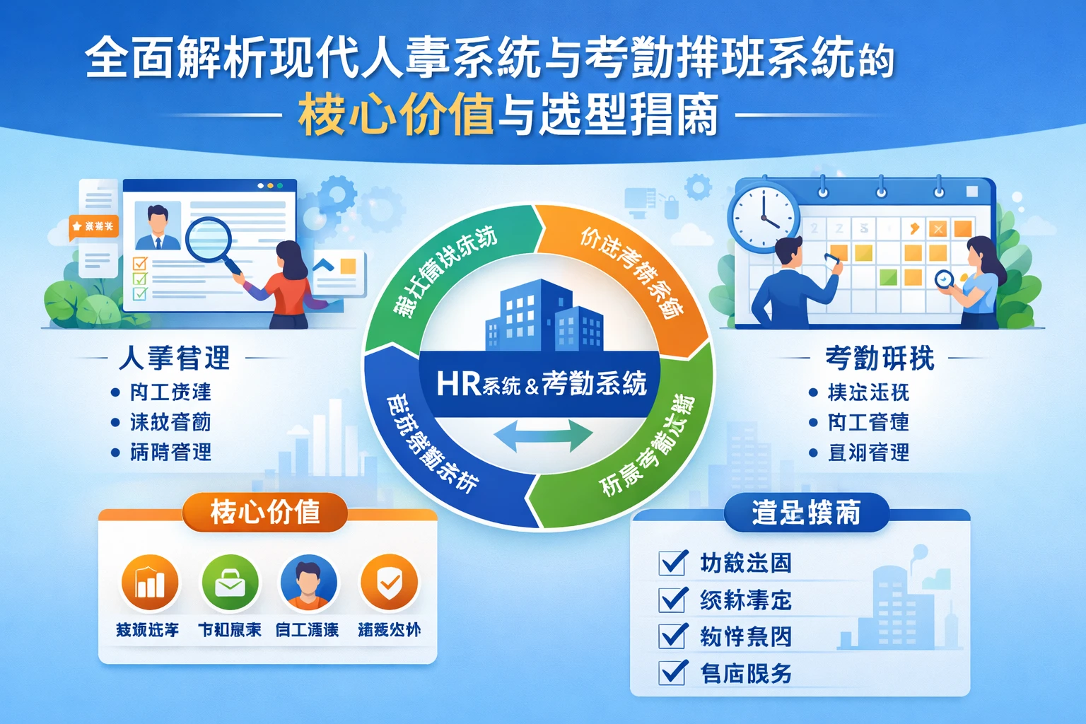 全面解析现代人事系统与考勤排班系统的核心价值与选型指南