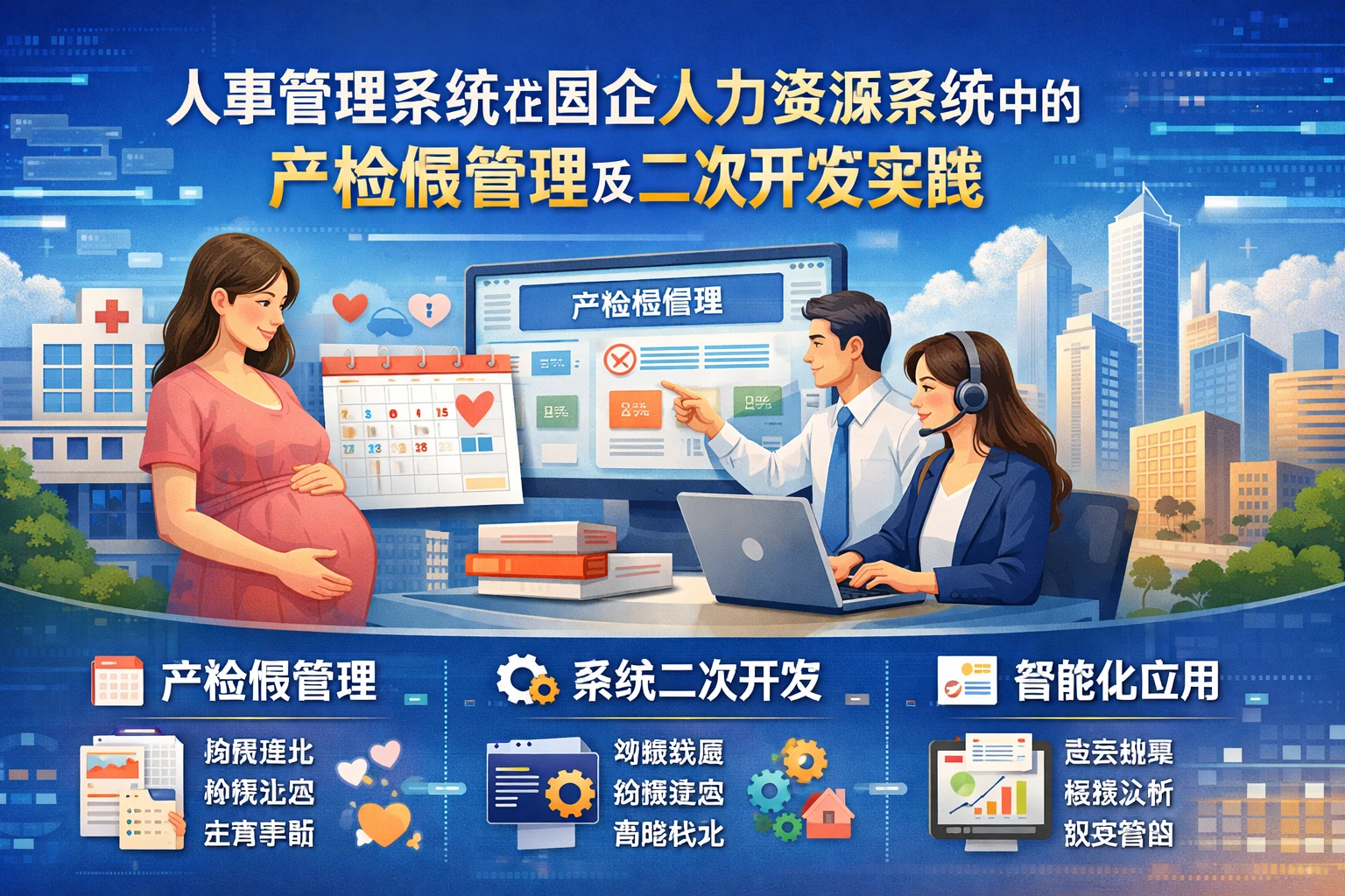 人事管理系统在国企人力资源系统中的产检假管理及二次开发实践