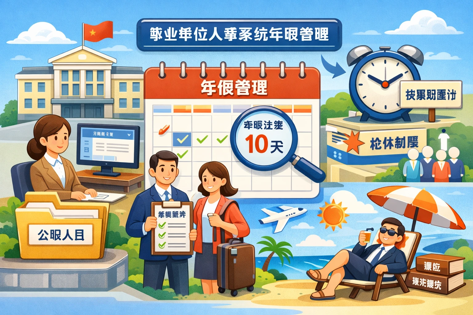 事业单位人事系统的年假管理特色