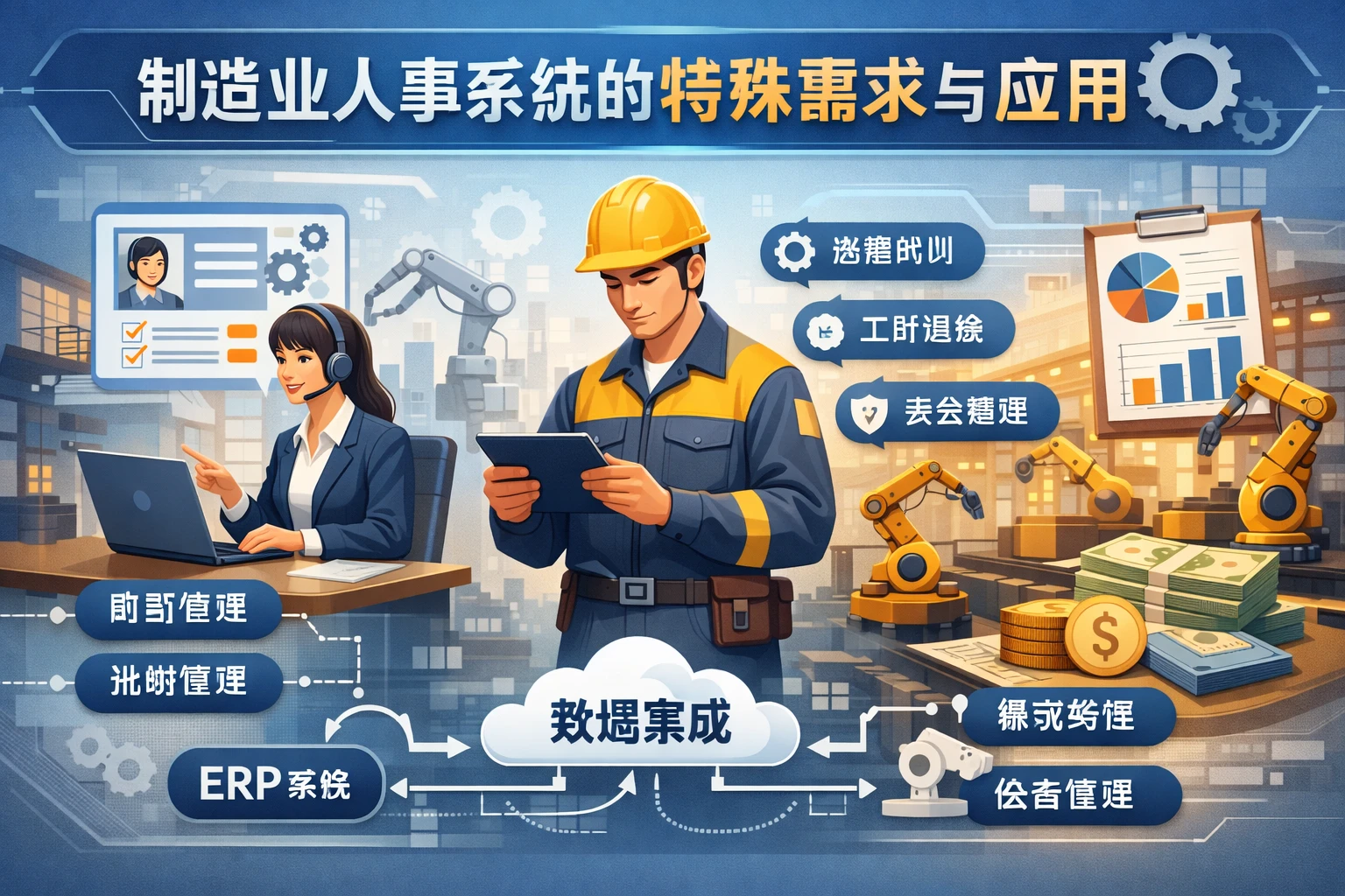 制造业人事系统的特殊需求与应用