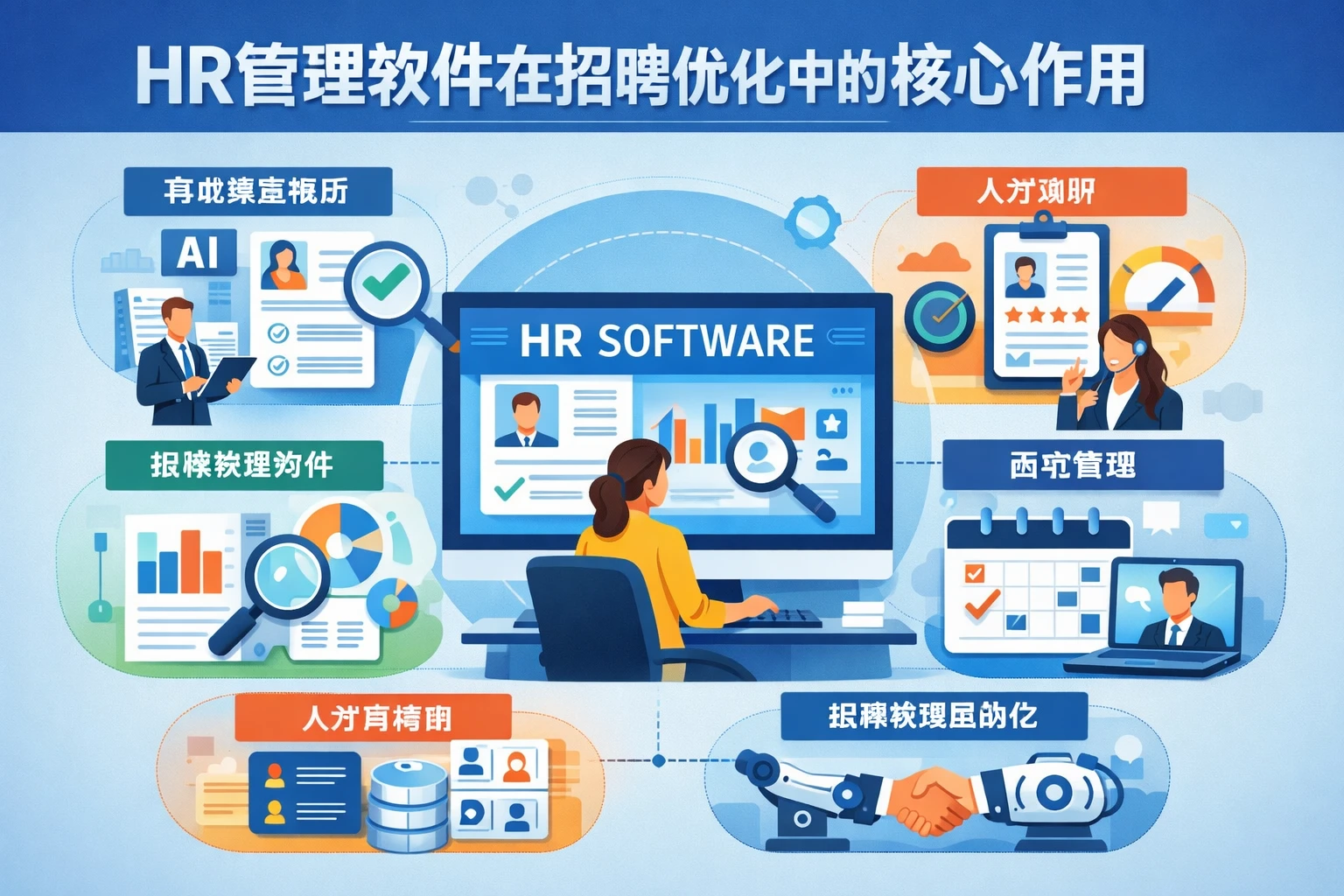 HR管理软件在招聘优化中的核心作用