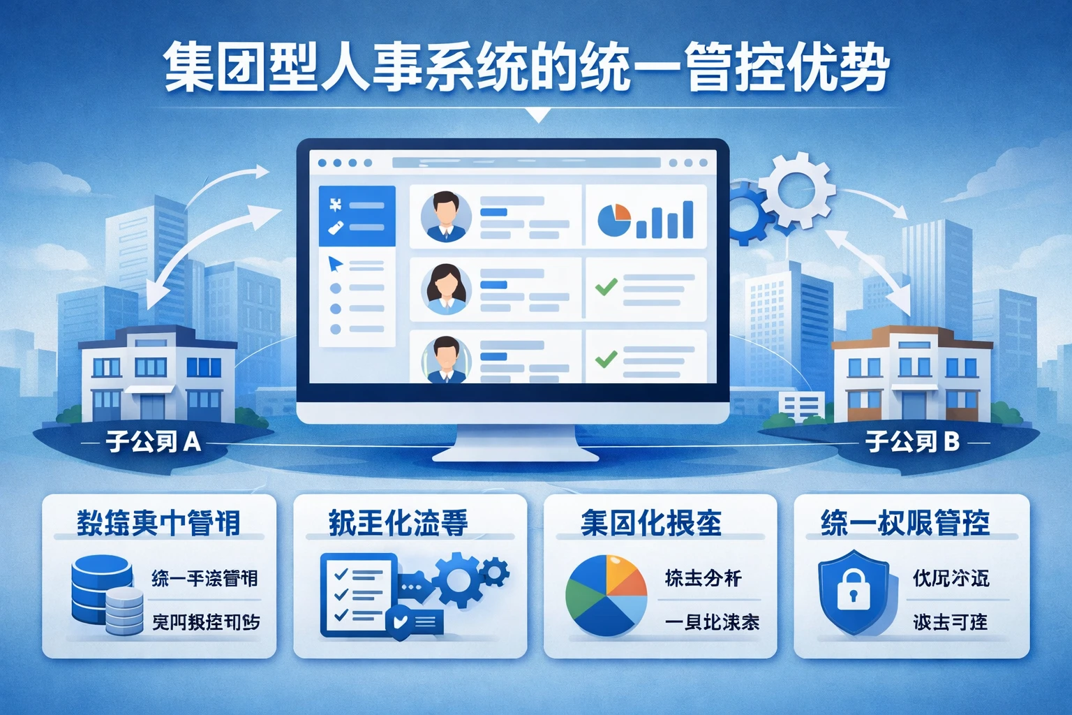 集团型人事系统的统一管控优势