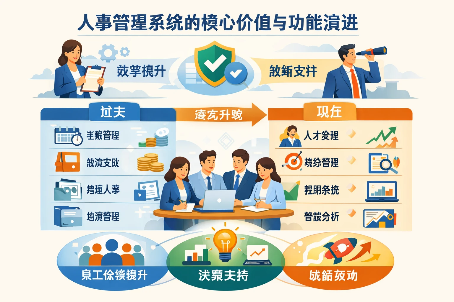 人事管理系统的核心价值与功能演进