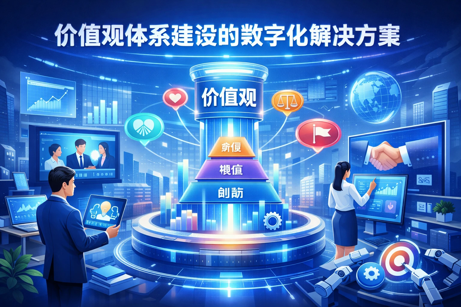 价值观体系建设的数字化解决方案