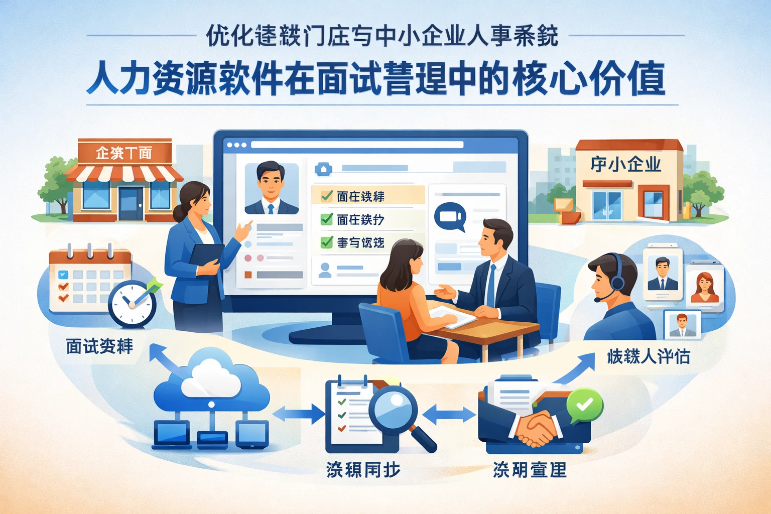 优化连锁门店与中小企业人事系统：人力资源软件在面试管理中的核心价值