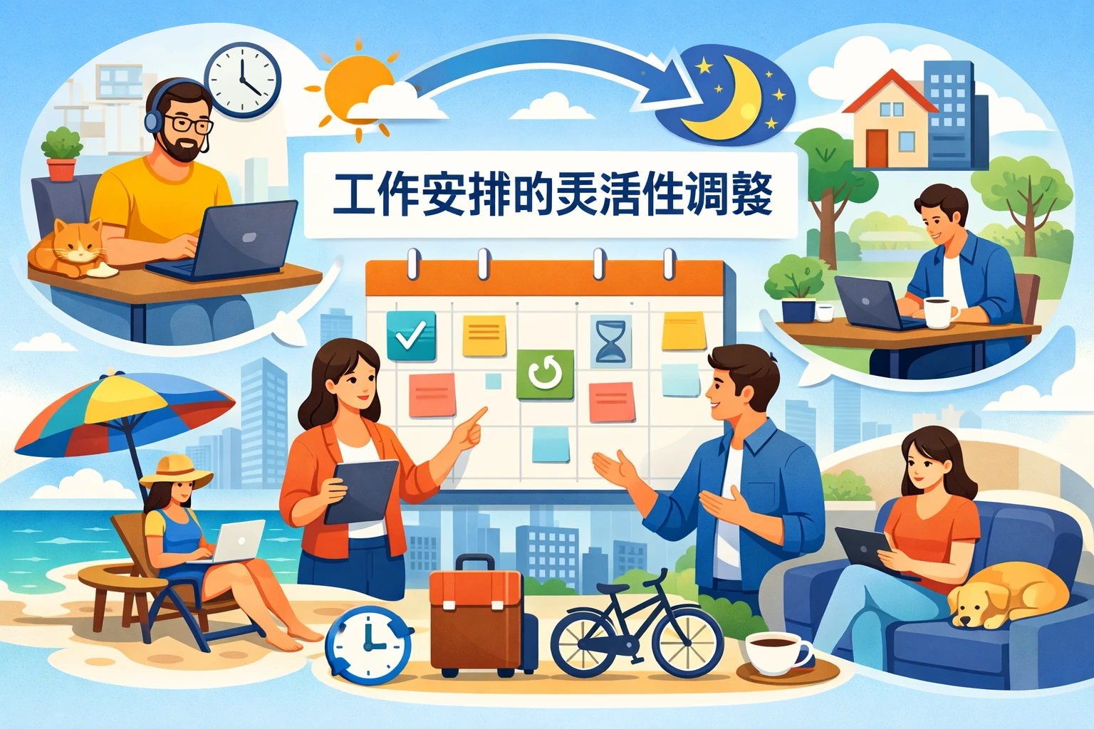 工作安排的灵活性调整