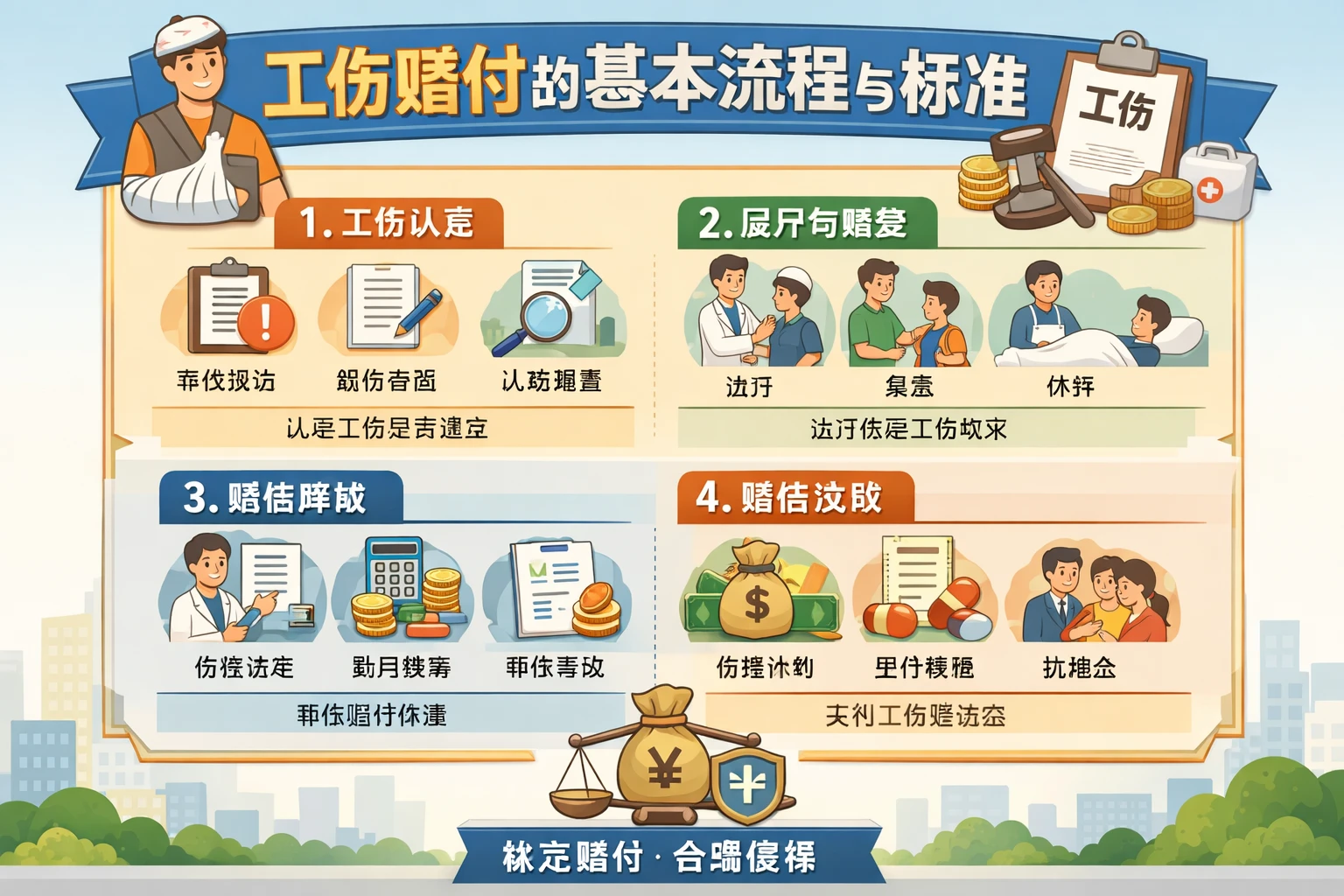 工伤赔付的基本流程与标准
