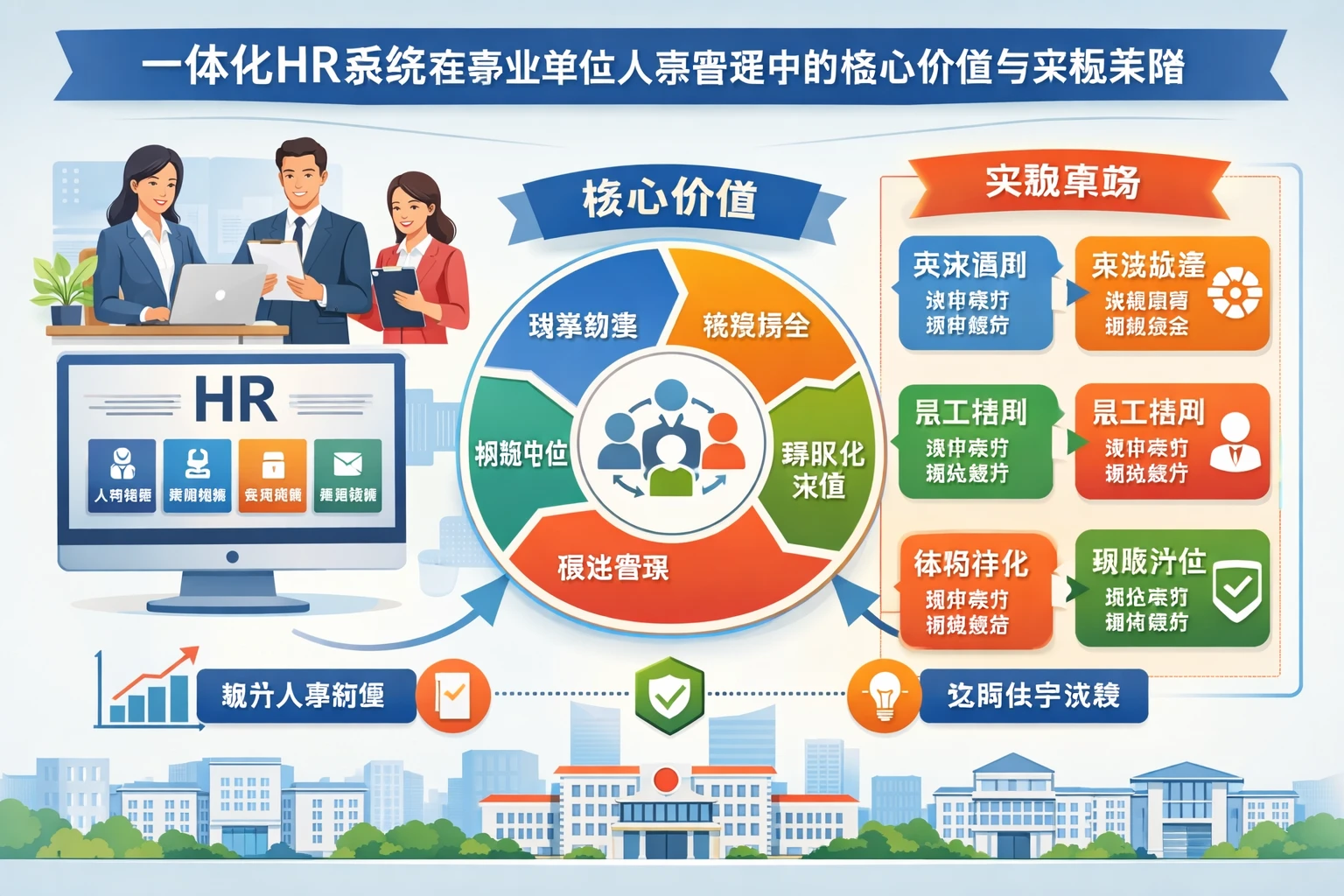 一体化HR系统在事业单位人事管理中的核心价值与实施策略
