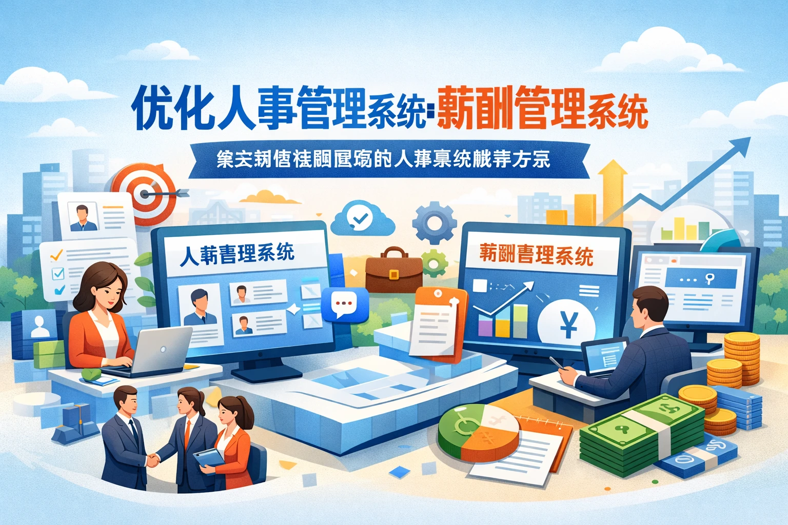 优化人事管理系统与薪酬管理系统：解决销售招聘困境的人事系统推荐方案