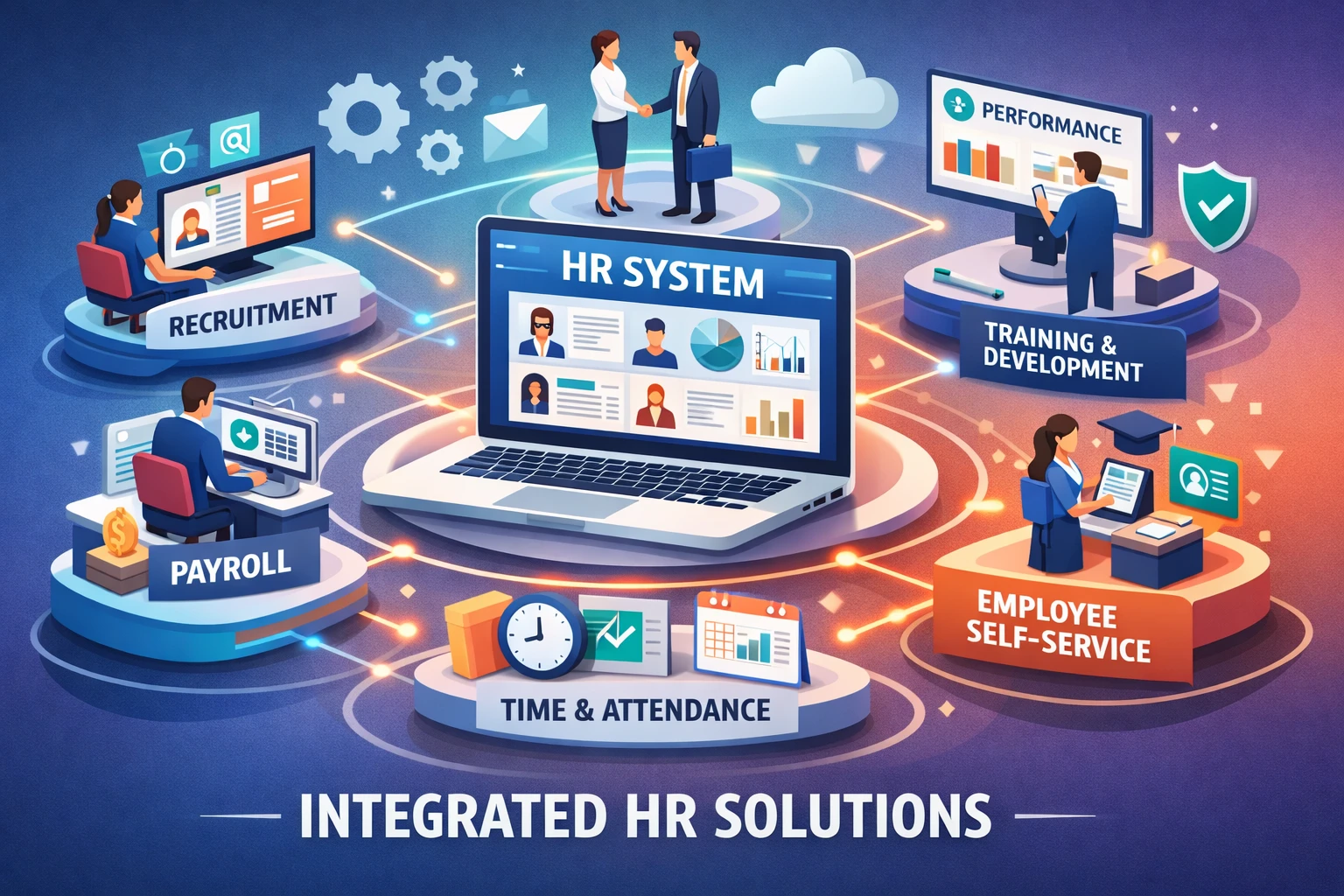 现代HR系统的集成化解决方案