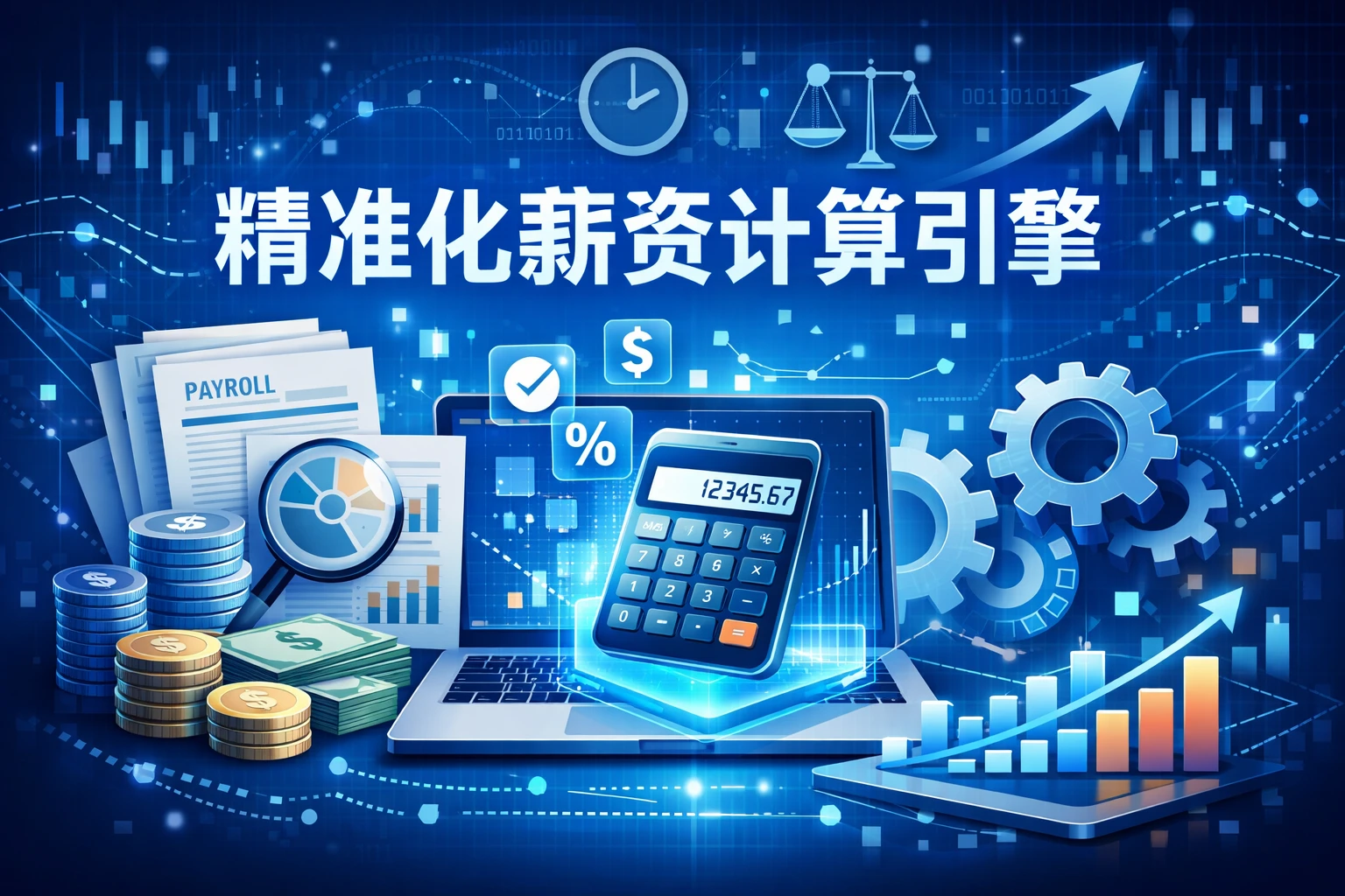 精准化薪资计算引擎