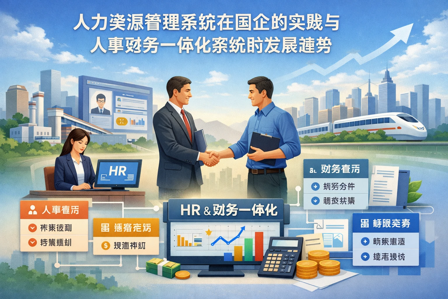 人力资源管理系统在国企的实践与人事财务一体化系统的发展趋势