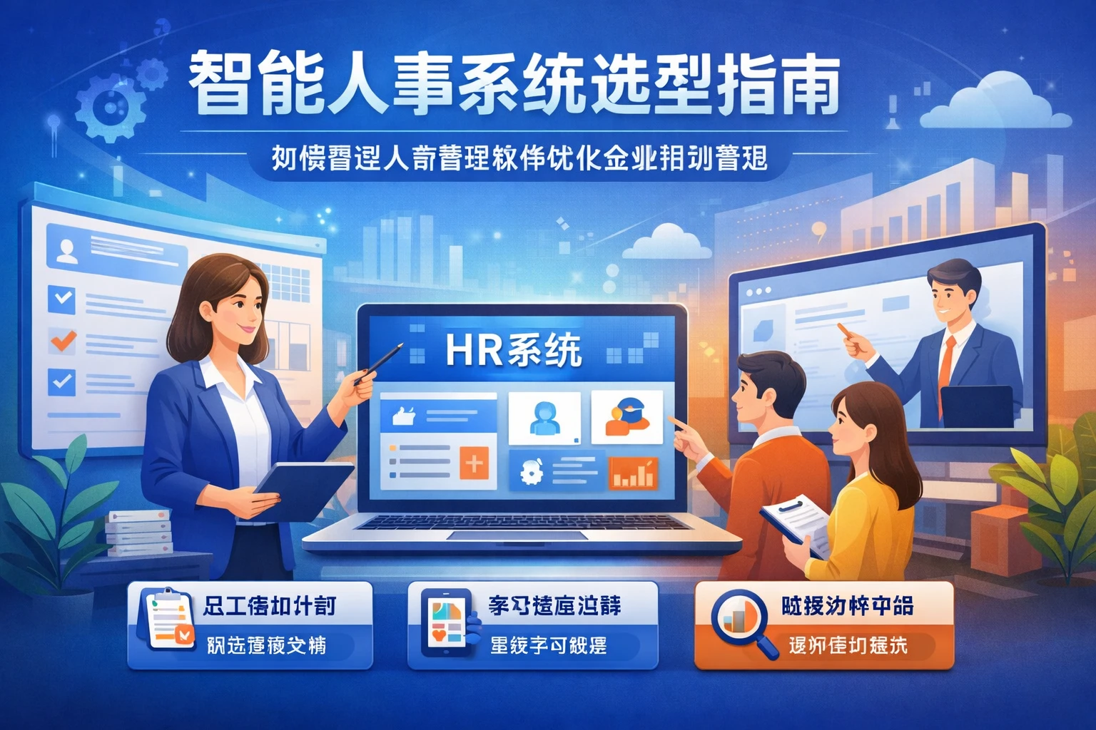 智能人事系统选型指南：如何通过人事管理软件优化企业培训管理