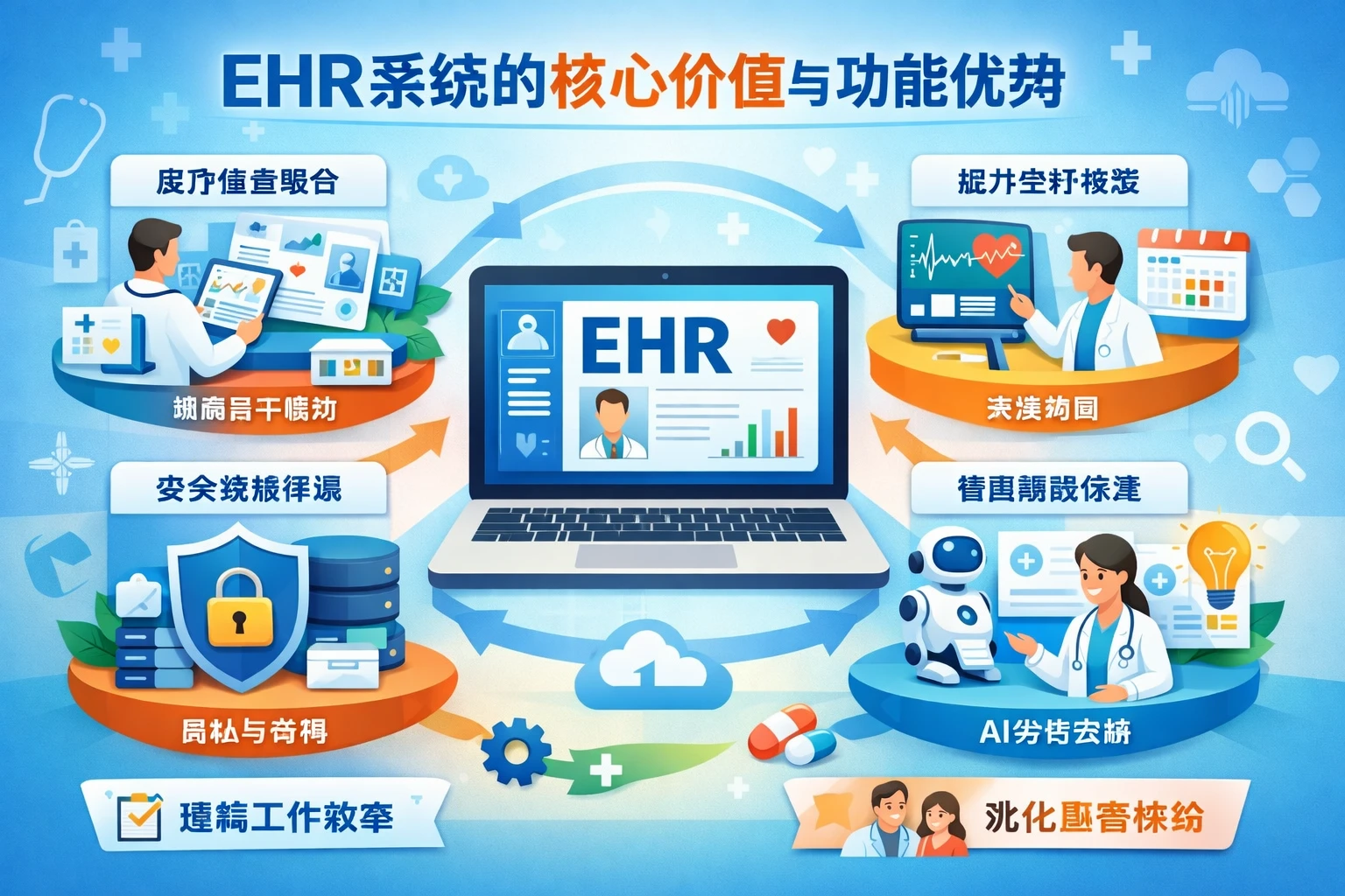 ehr系统的核心价值与功能优势