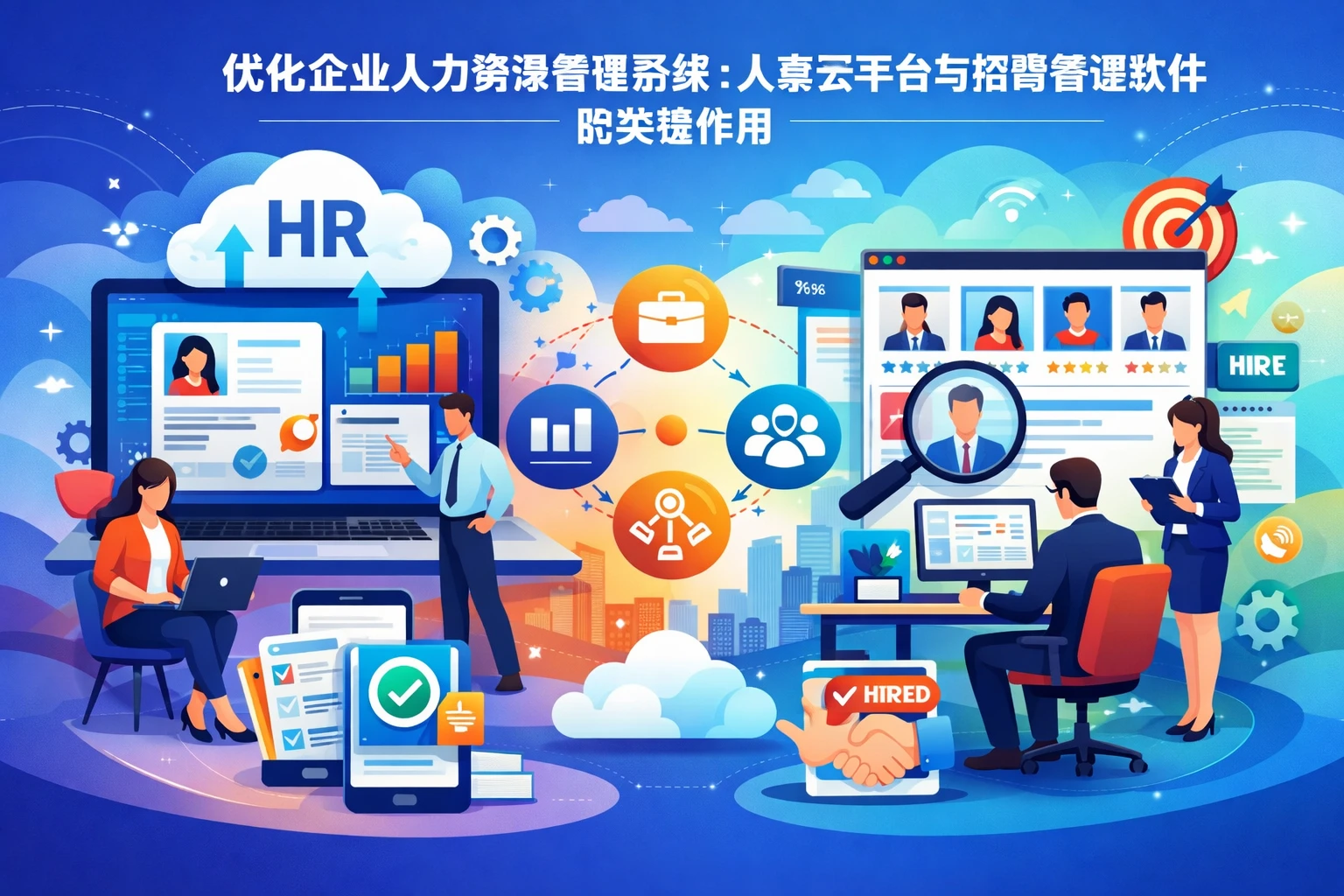 优化企业人力资源管理系统：人事云平台与招聘管理软件的关键作用