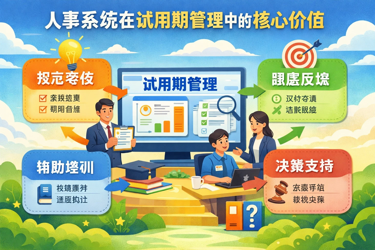 人事系统在试用期管理中的核心价值