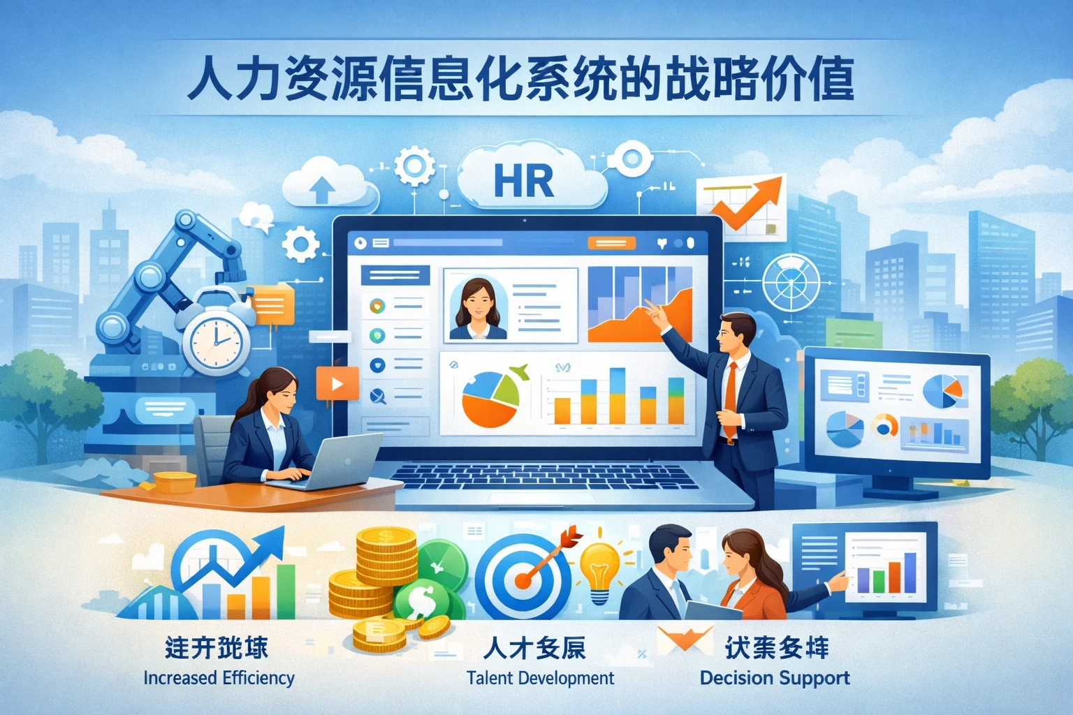 人力资源信息化系统的战略价值