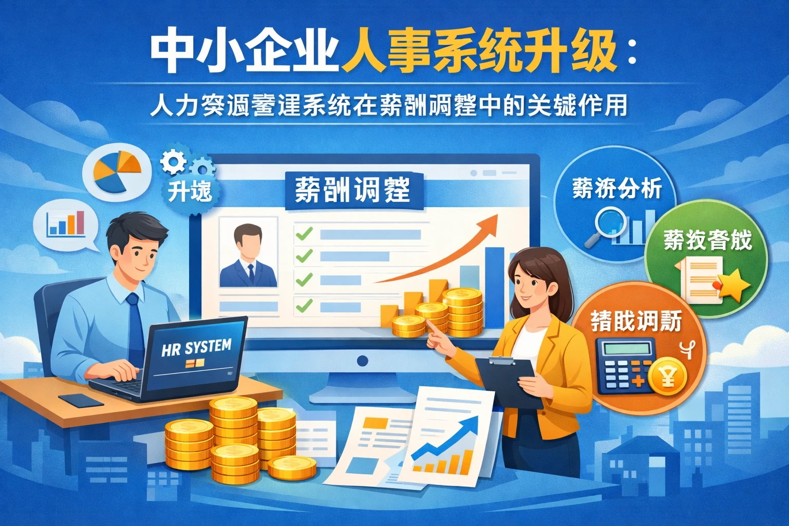 中小企业人事系统升级：人力资源管理系统在薪酬调整中的关键作用