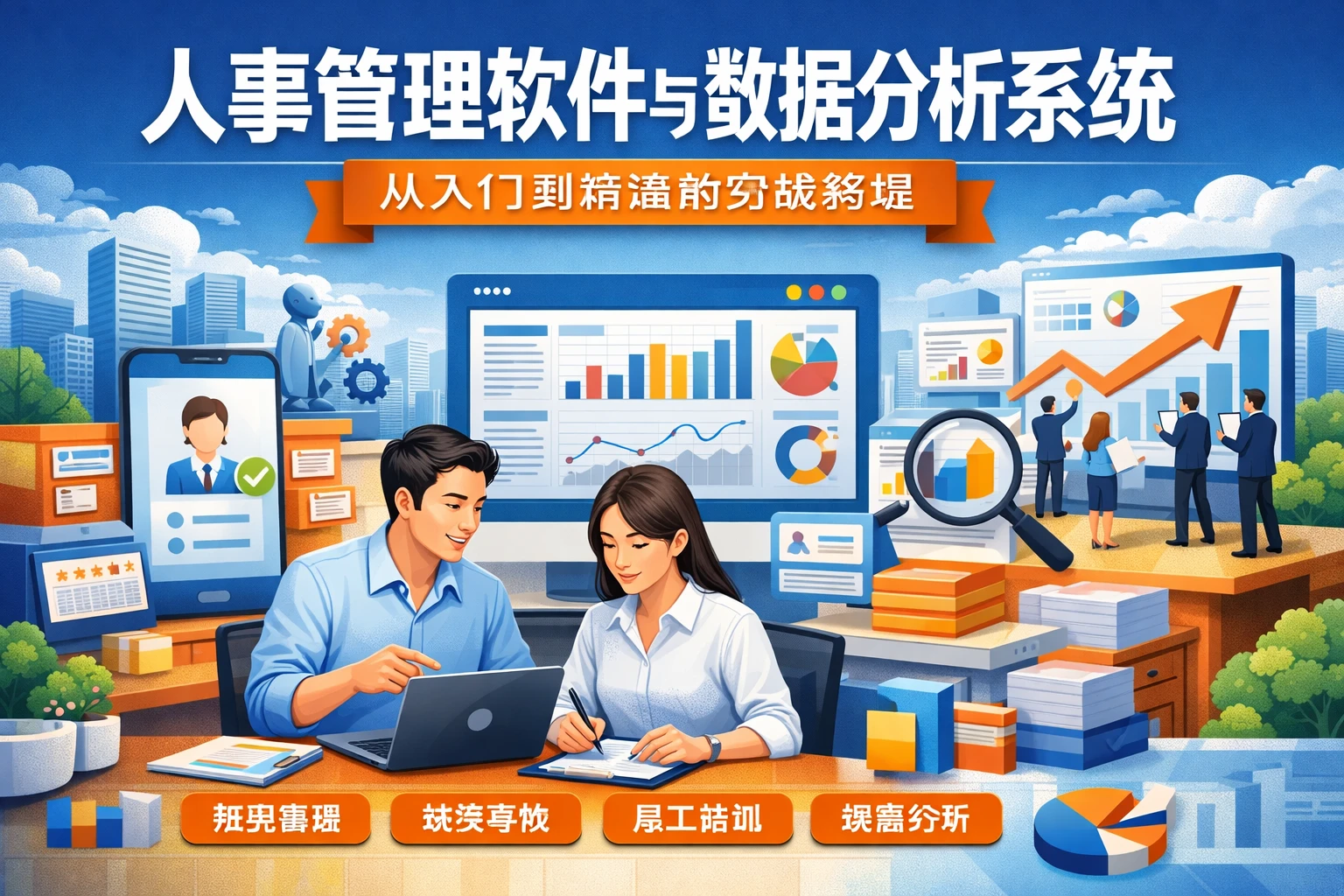 人事管理软件与数据分析系统：从入门到精通的实战教程