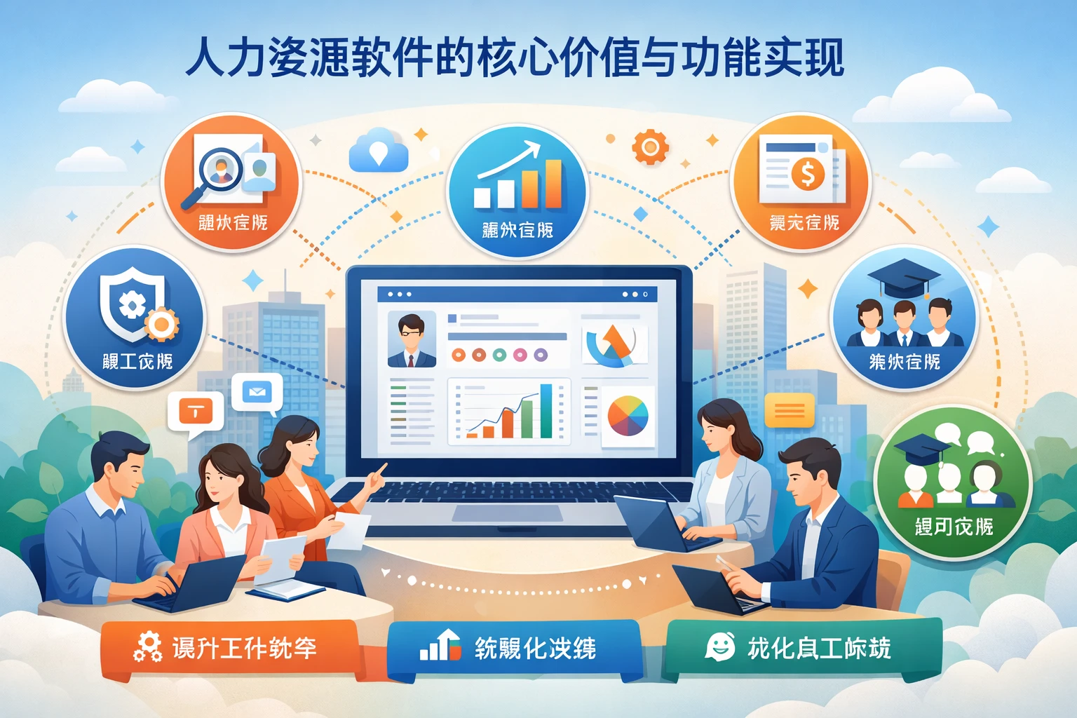 人力资源软件的核心价值与功能实现