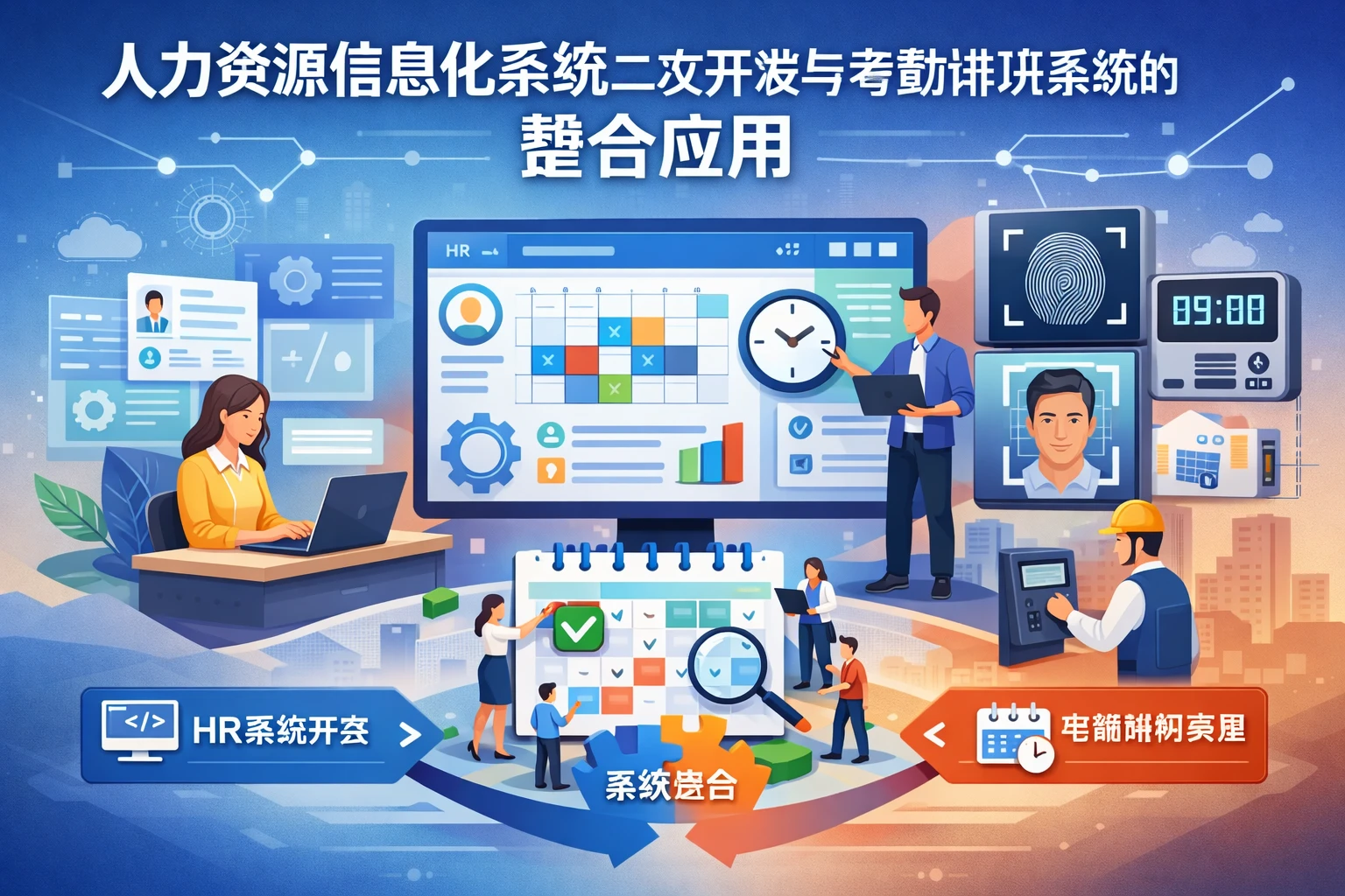 人力资源信息化系统二次开发与考勤排班系统的整合应用