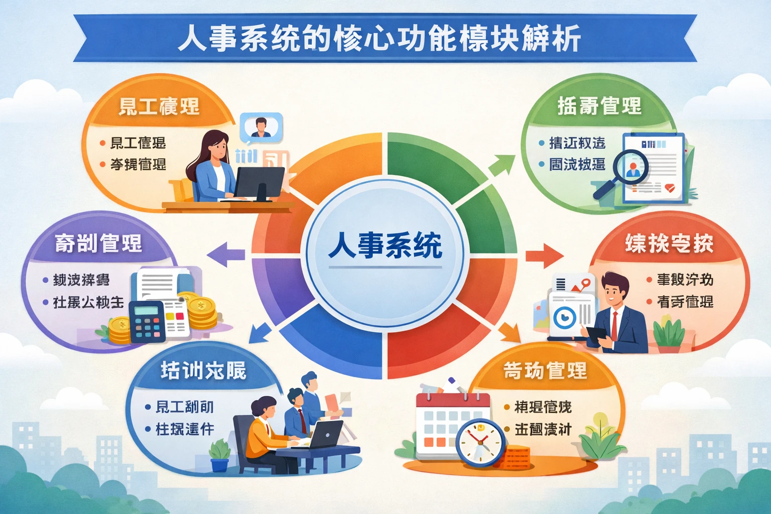 人事系统的核心功能模块解析