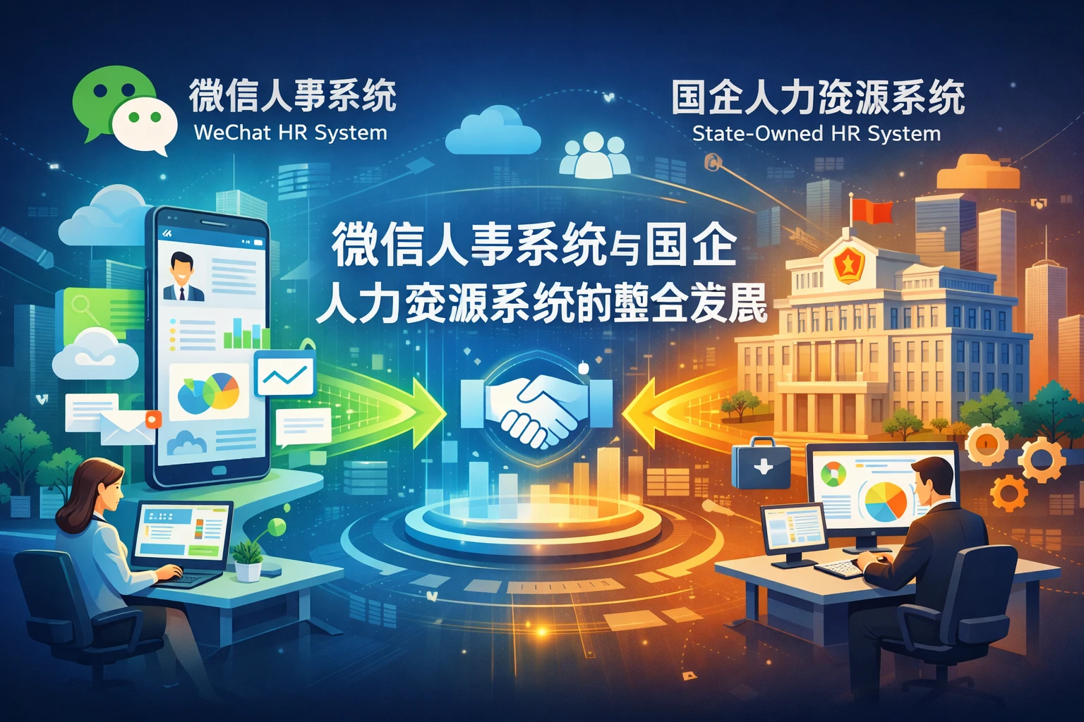 现代企业HR系统革新：微信人事系统与国企人力资源系统的整合发展