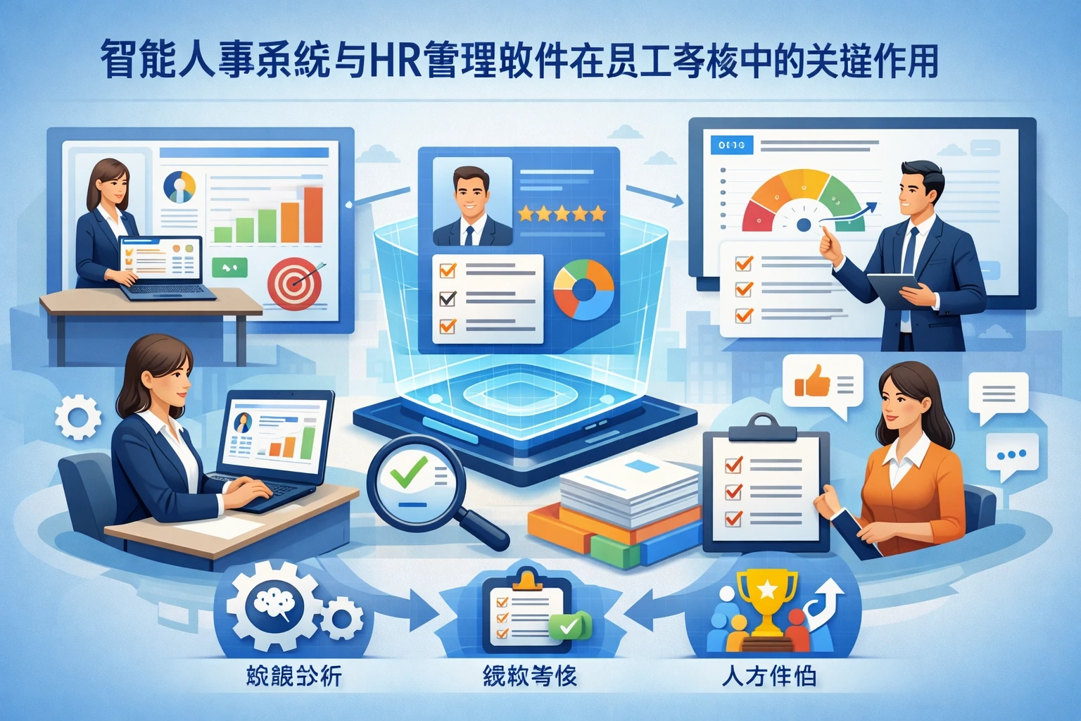 智能人事系统与HR管理软件在员工考核中的关键作用