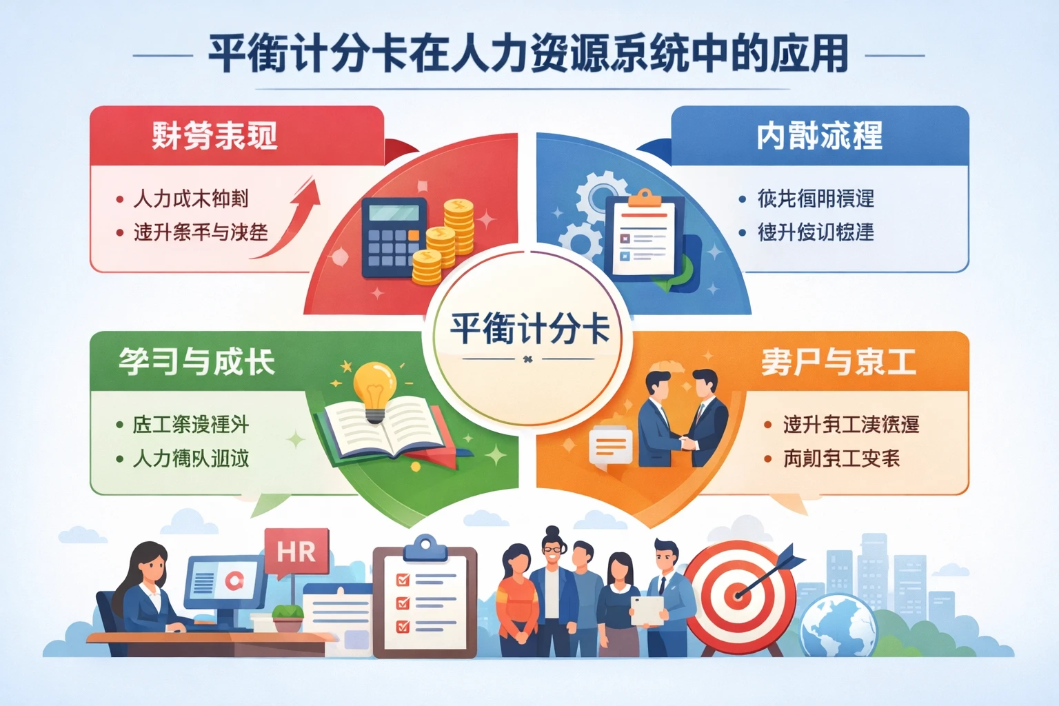 平衡计分卡在人力资源系统中的应用